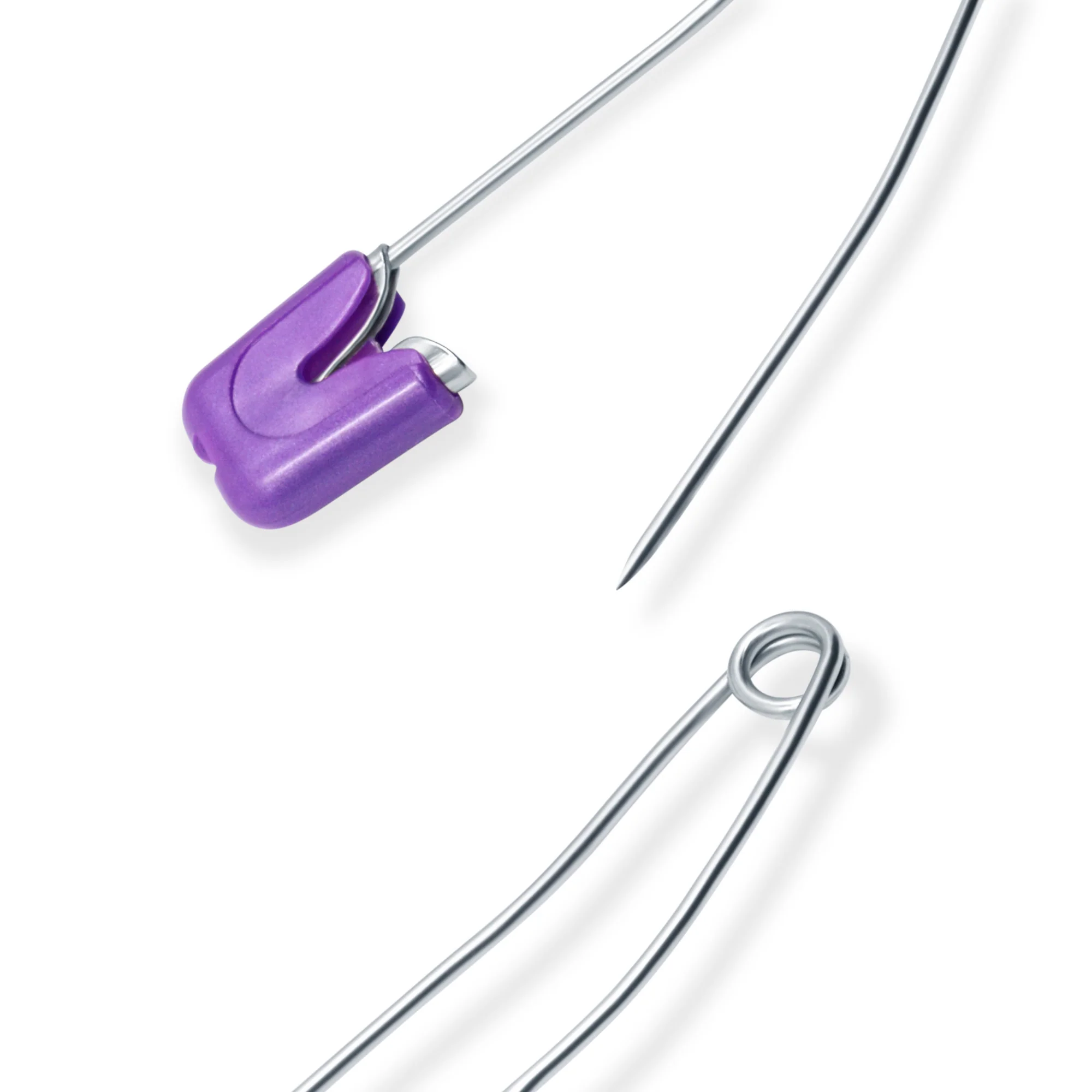 Bright Baby-Safe Diaper Pins, 4 Count, Assorted Colors - Image 5