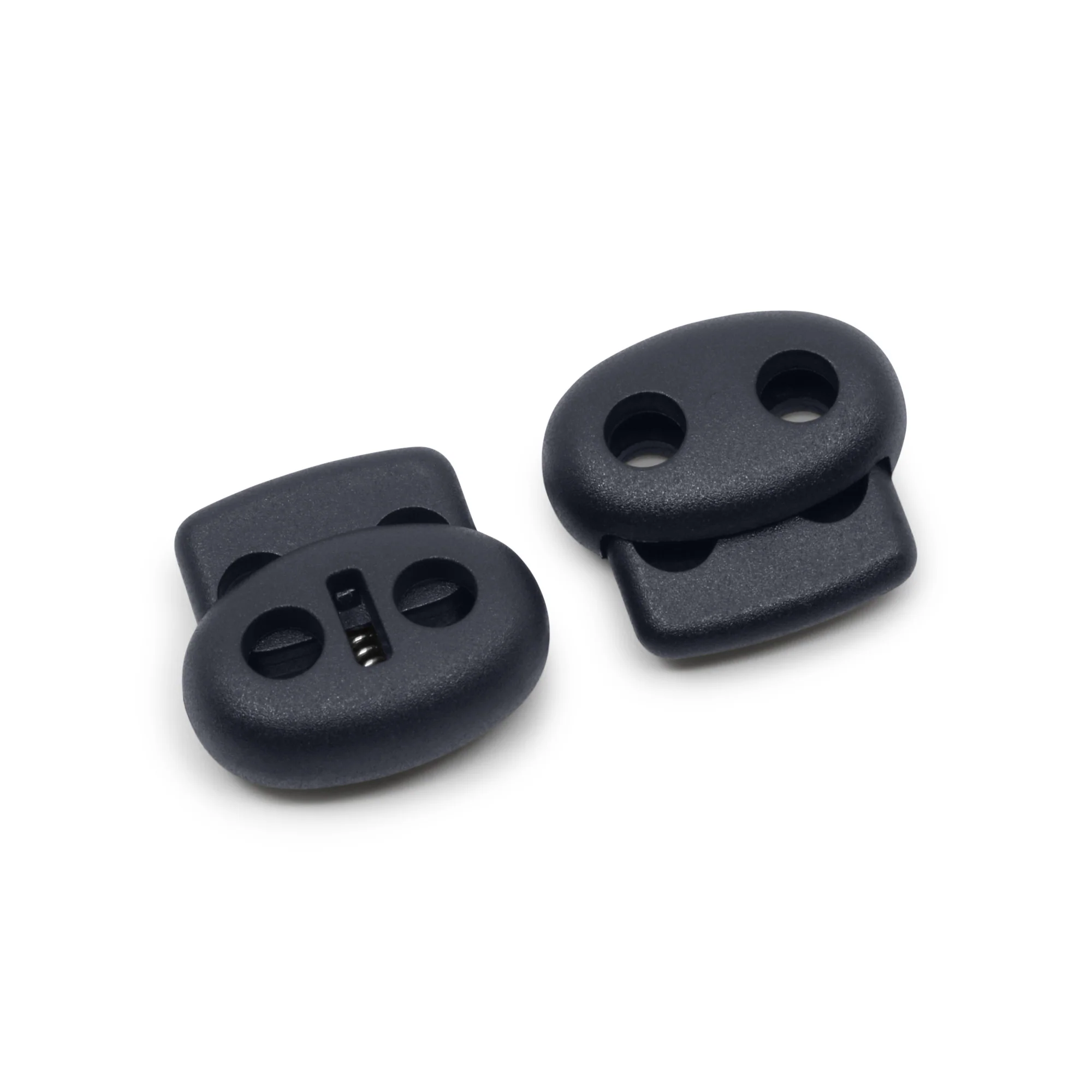 Cord Locks & Stops, Navy, 2 pc - Image 4