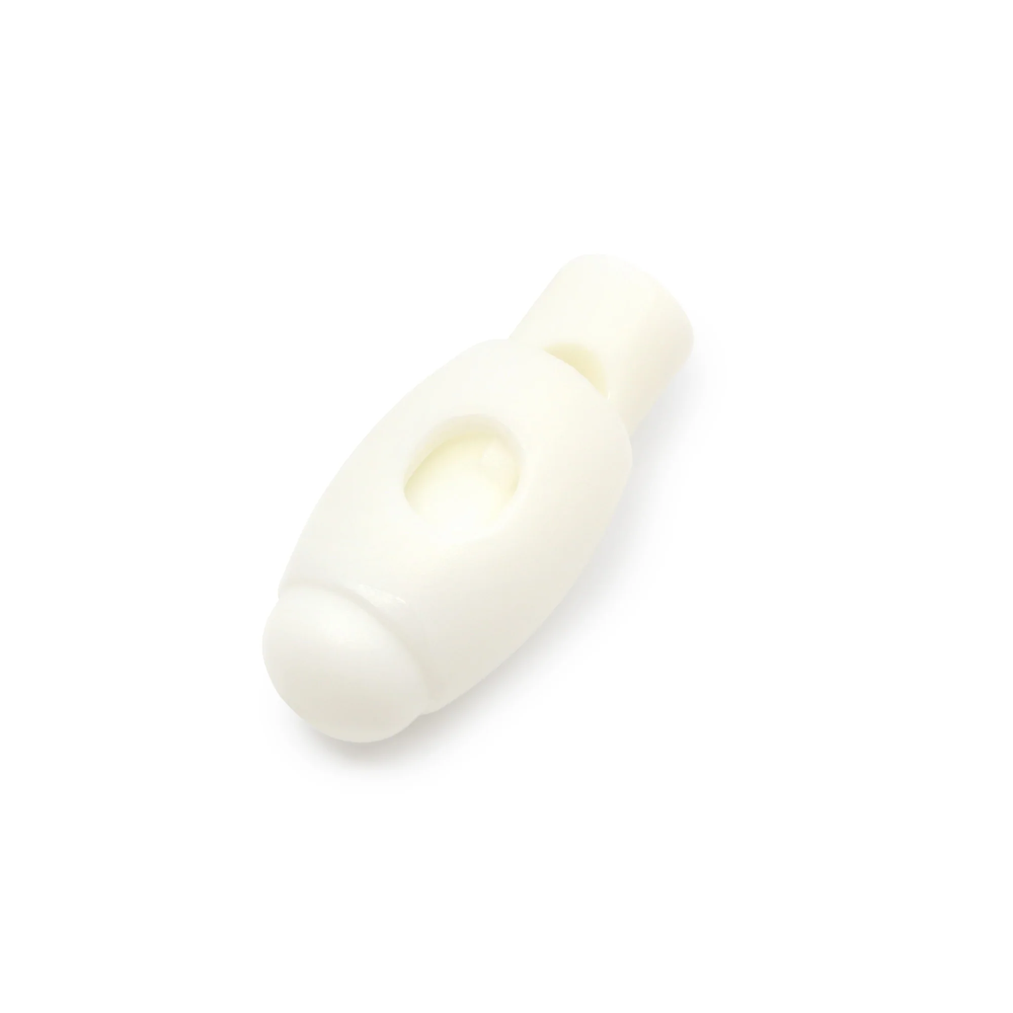 Cord Locks & Stops, White, 2 pc - Image 2