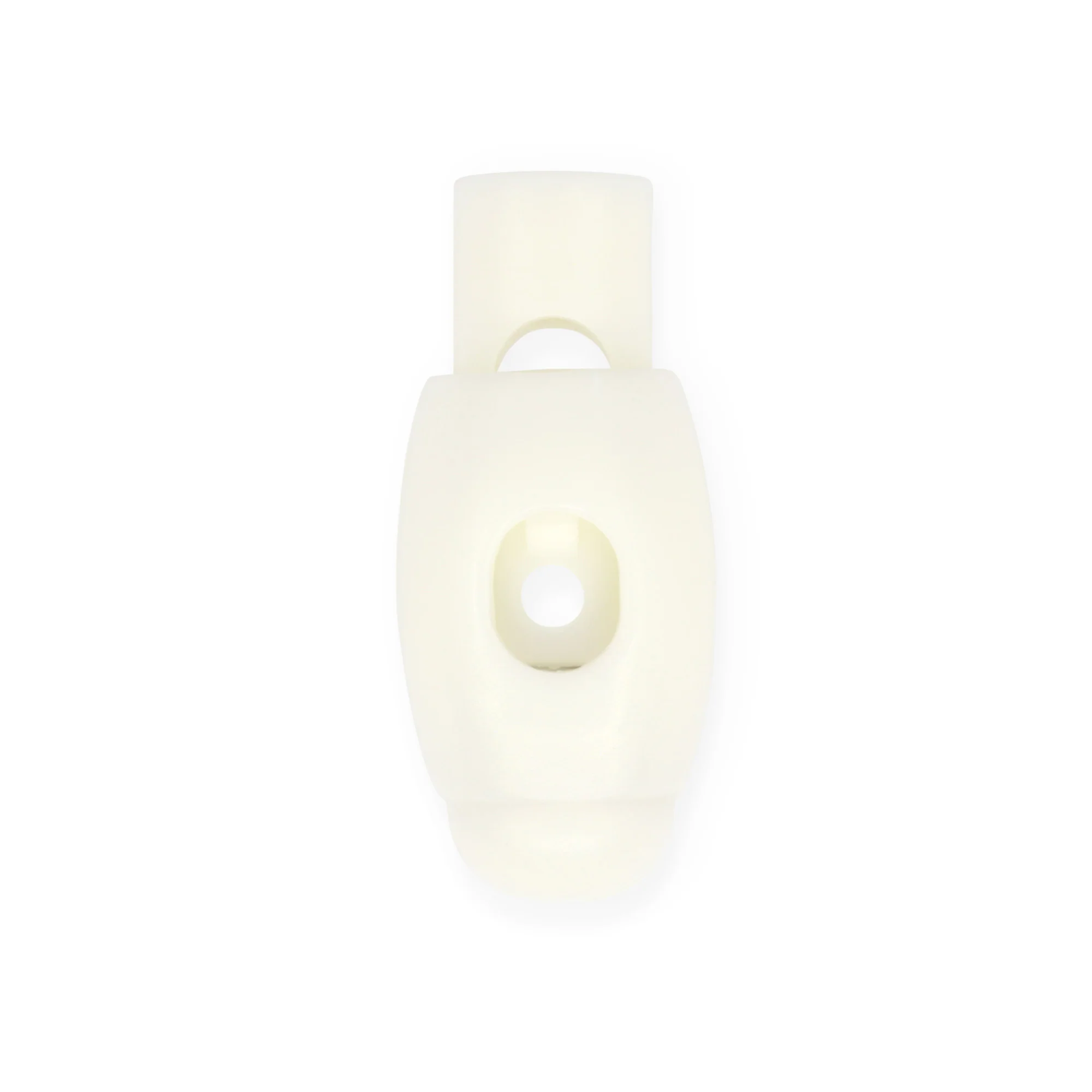 Cord Locks & Stops, White, 2 pc - Image 3