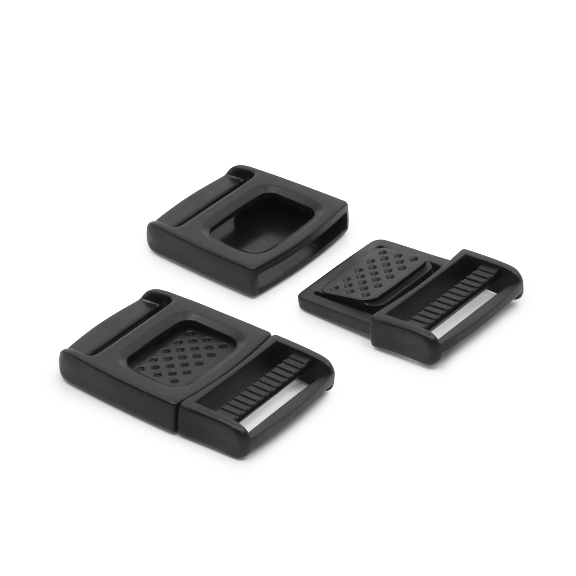 Center Release Buckle, Black - Image 3