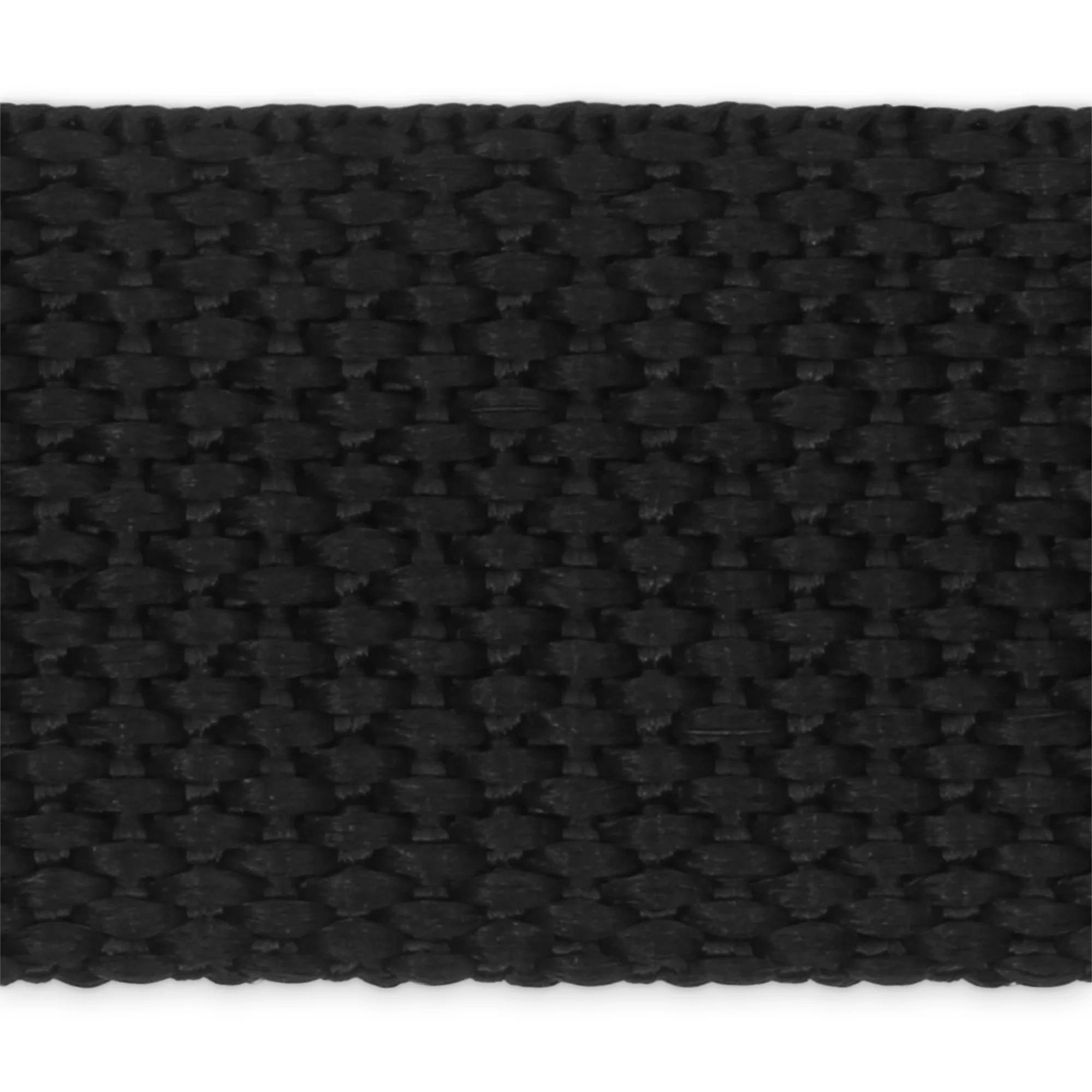 1" Polypro Belting & Strapping, Black, 60" Long - Image 3