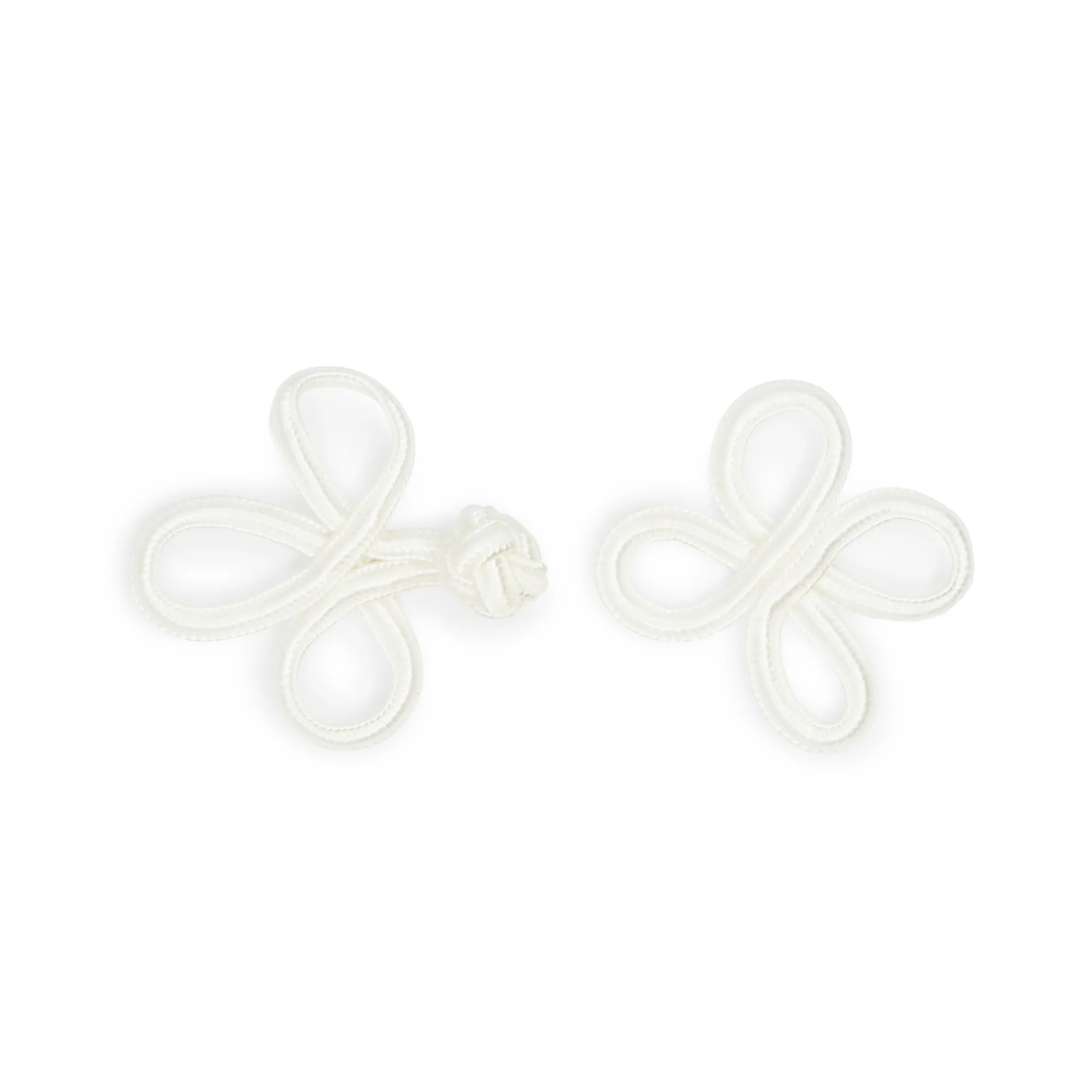 3" Frog Closure Set, White - Image 3