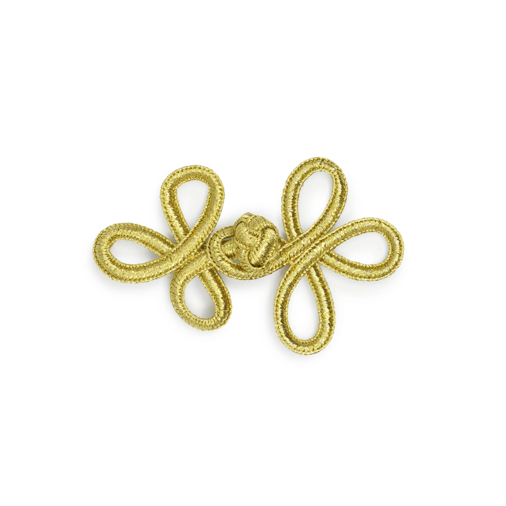 3" Frog Closure Set, Gold - Image 2
