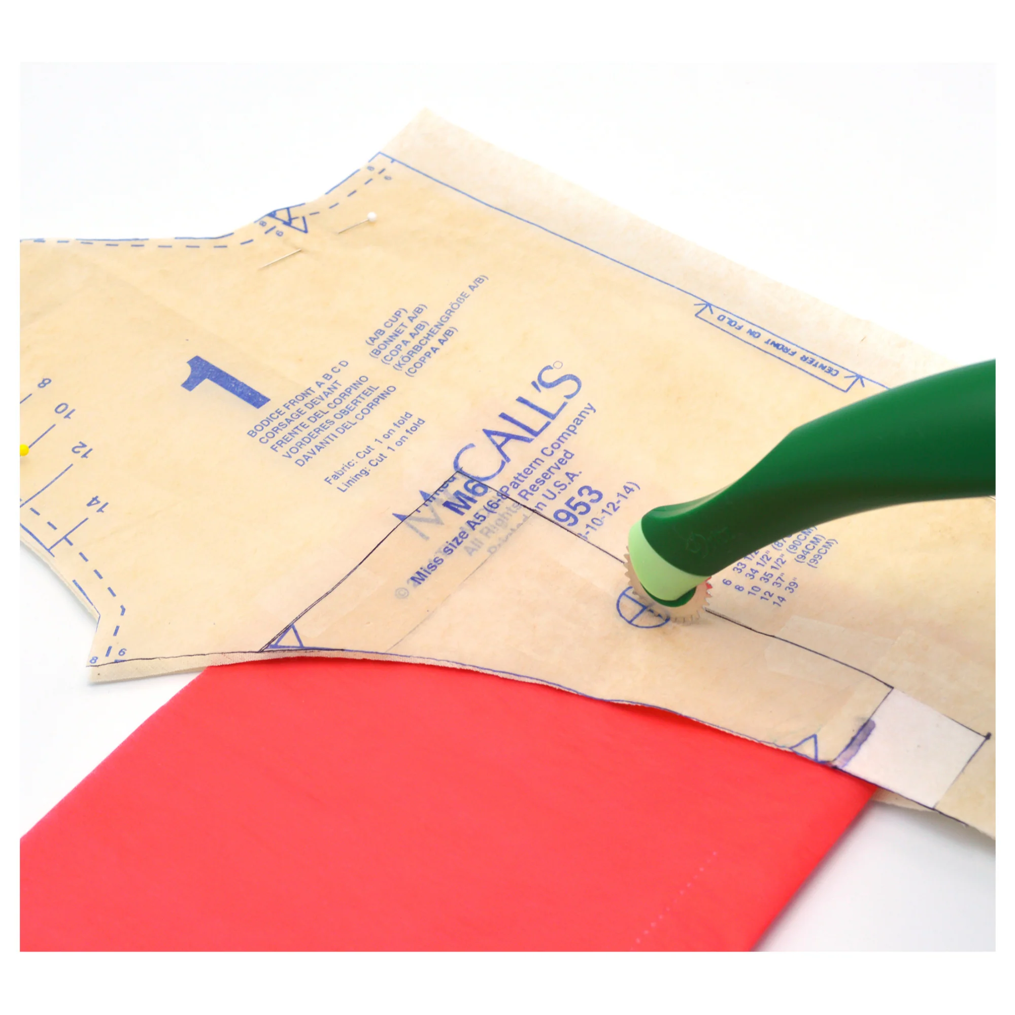 Ergonomic Serrated Tracing Wheel - Image 5