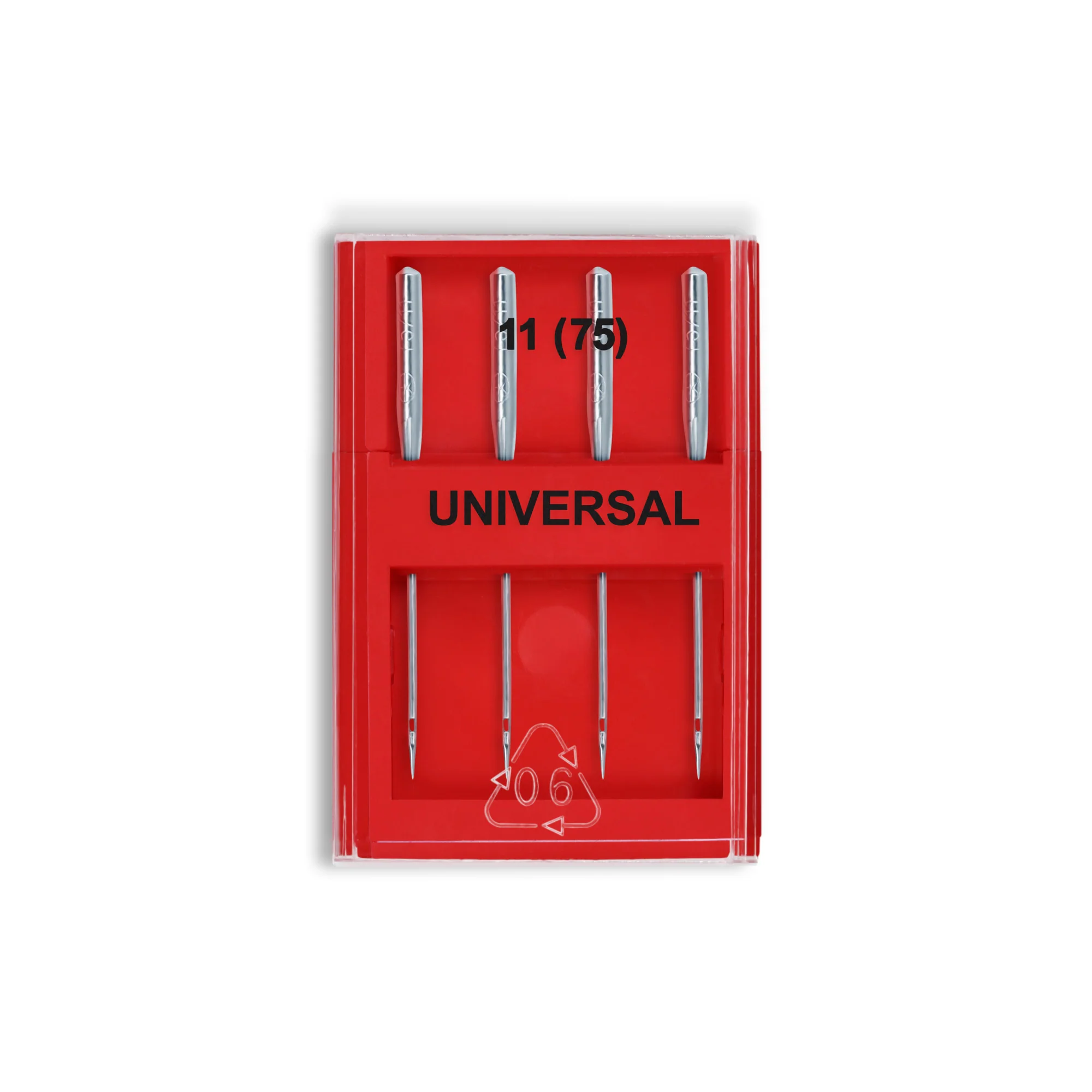 Universal Machine Needles, Size 11 (75), 4 pc - Image 2
