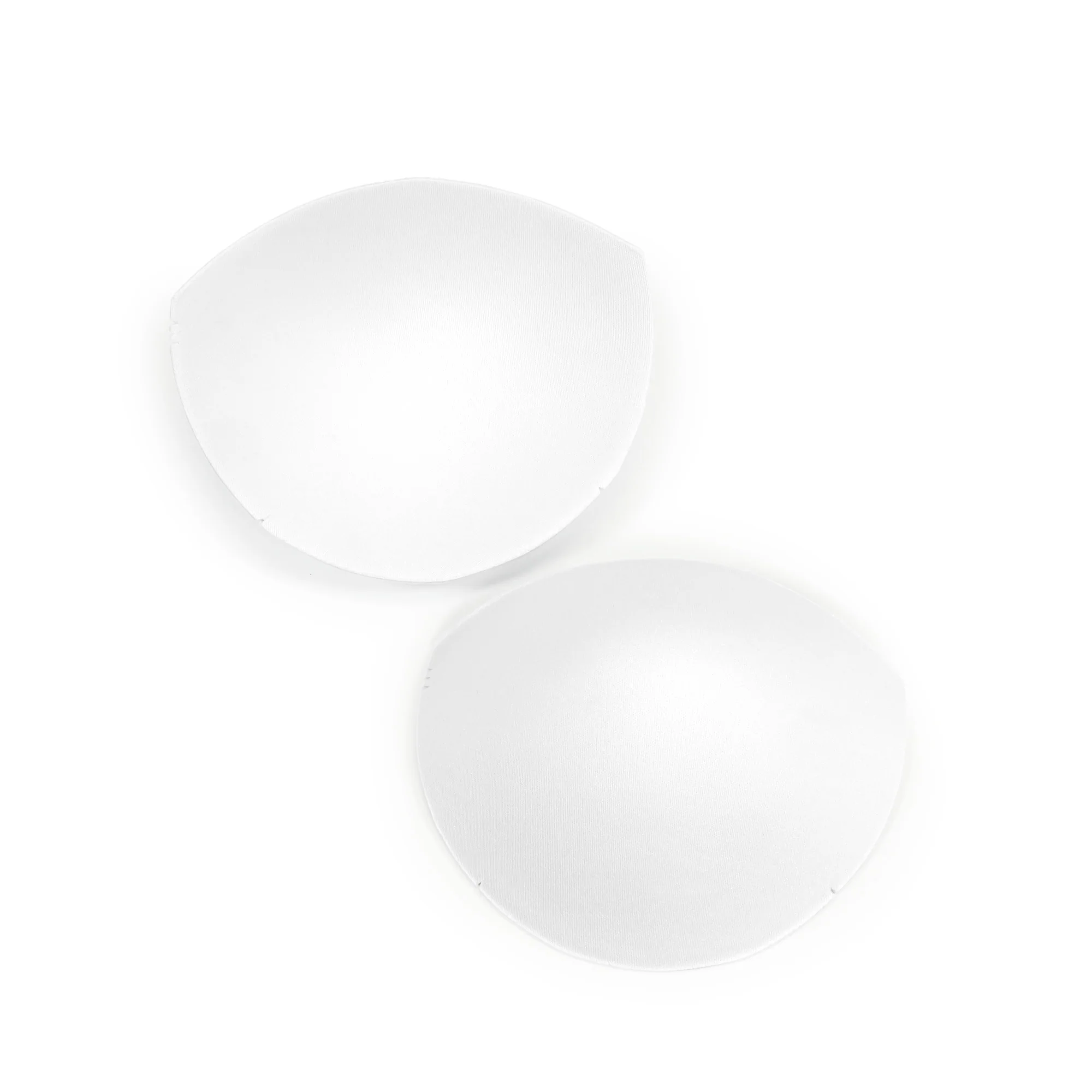 Molded Foam Bra Cups, White, C/D Cup - Image 2