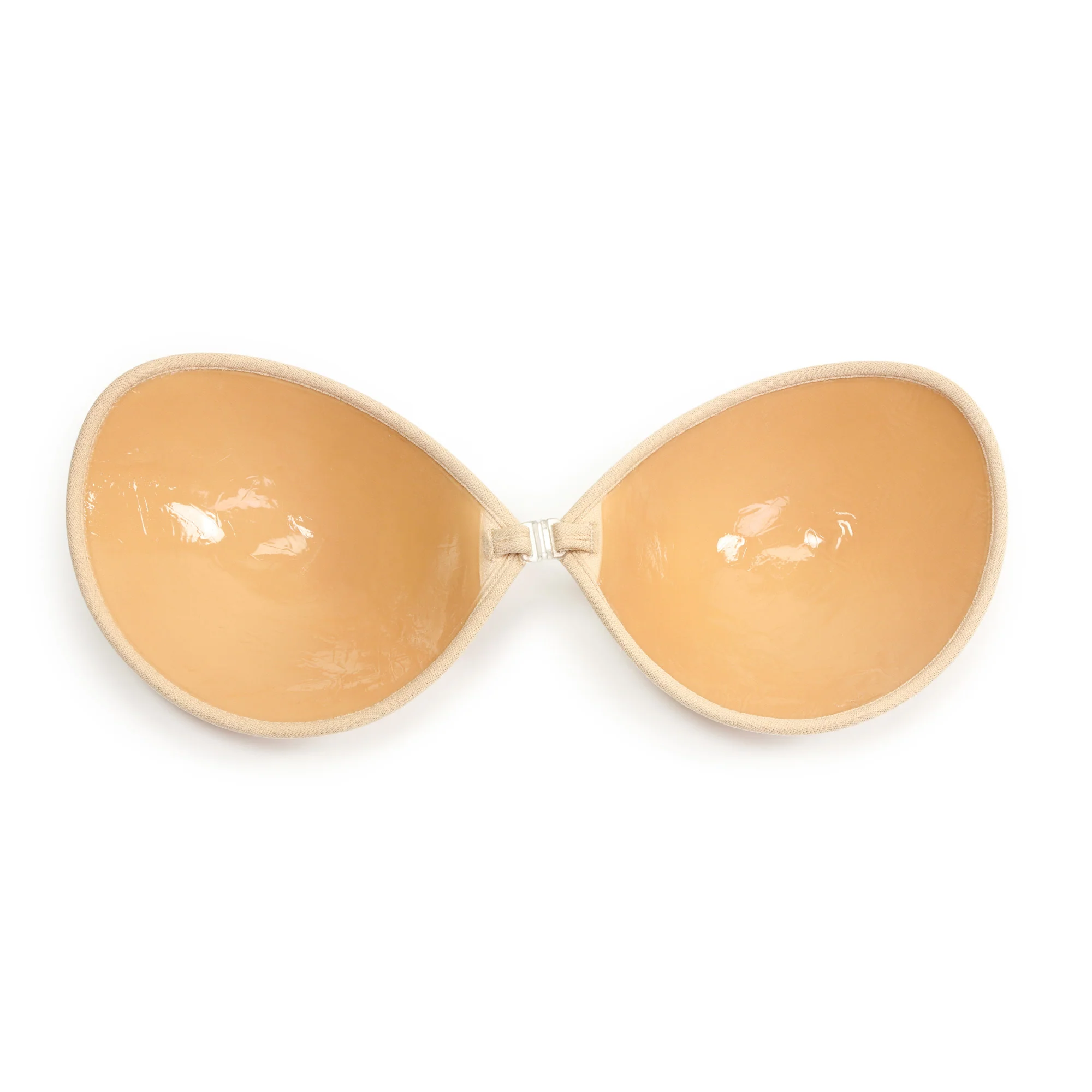 Adhesive Bra, Beige, C Cup - Image 4