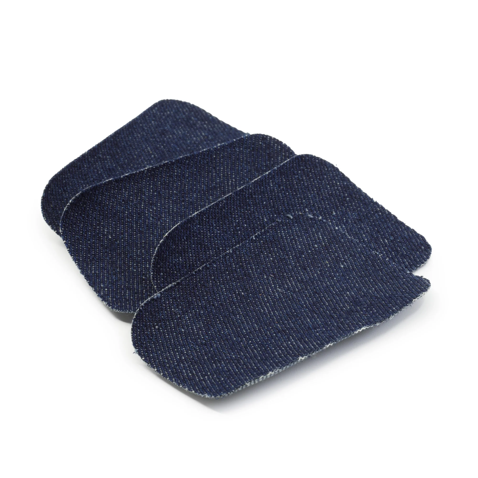 Denim Iron-On Patches, 2" x 3", 8 pc, Dark Blue - Image 2