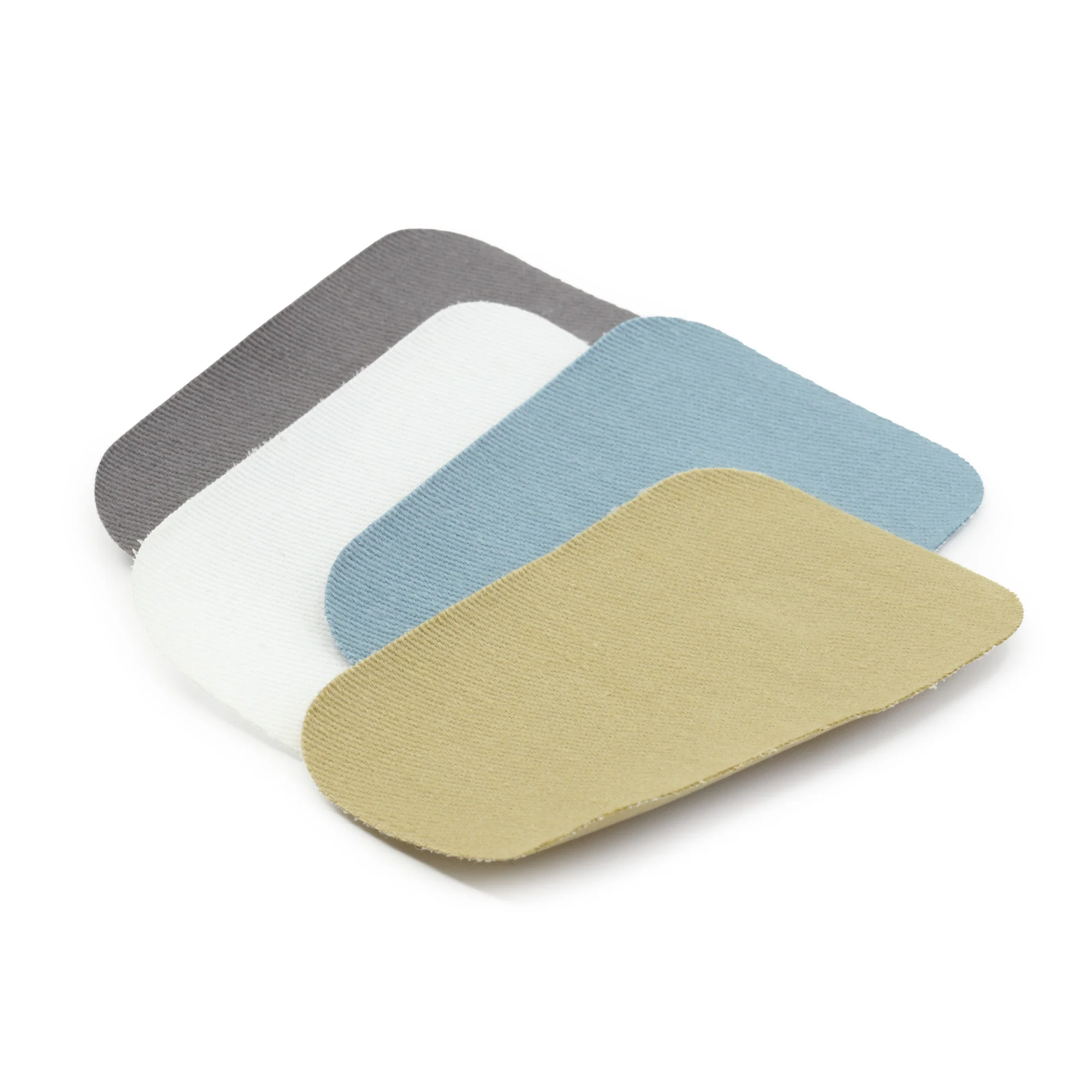 Twill Iron-On Patches, 2" x 3", 8 pc, Light Assorted - Image 2