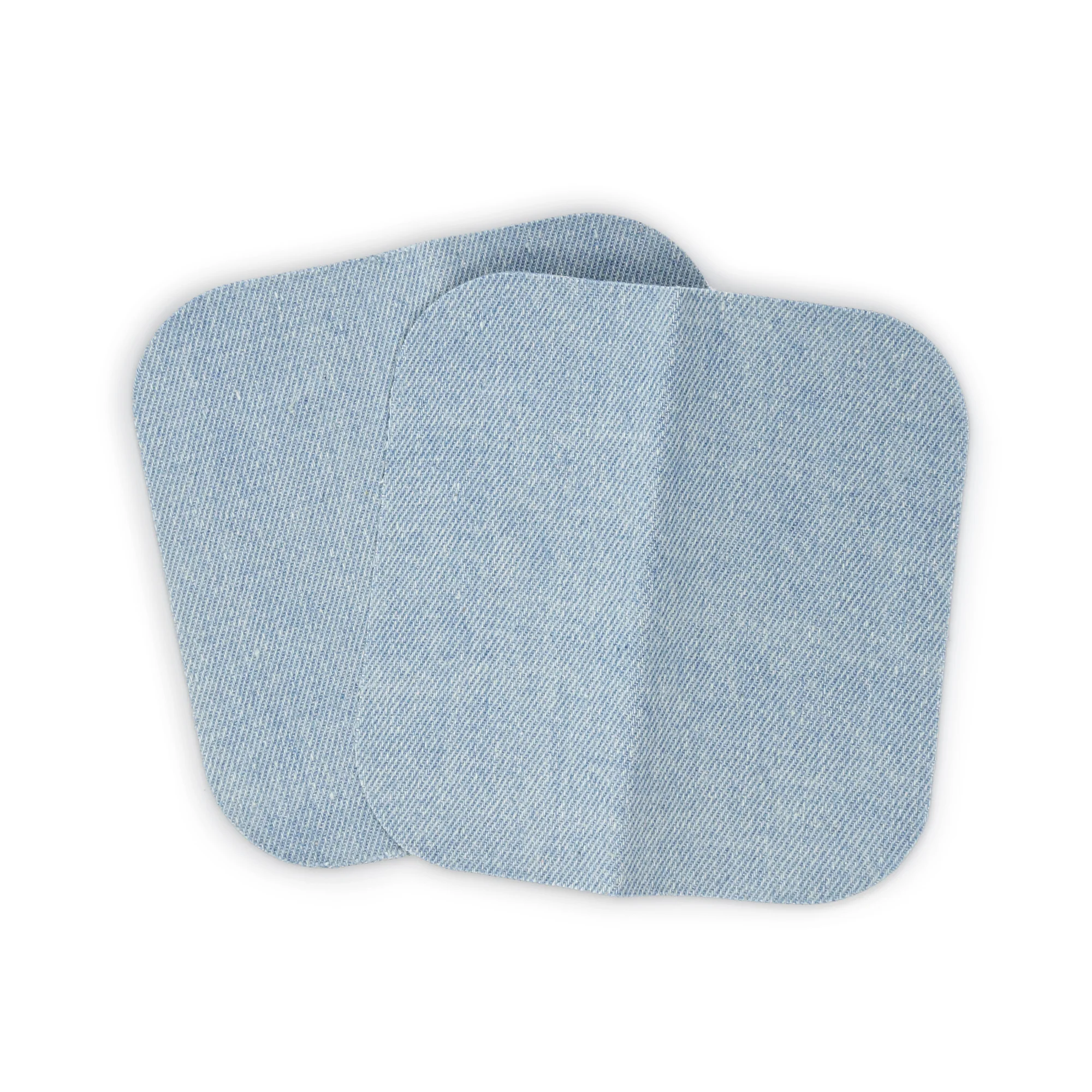 Denim Iron-On Patches, 5" x 5", 2 pc, Stonewashed - Image 2