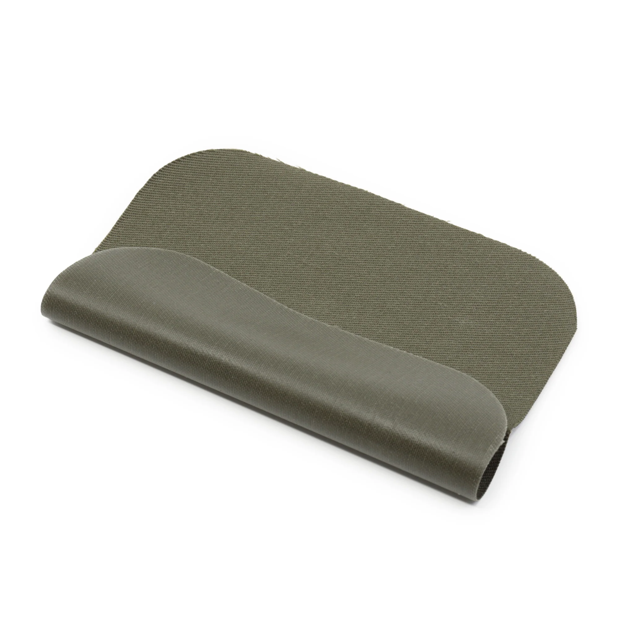Twill Iron-On Patches, 5" x 5", 2 pc, Olive - Image 4