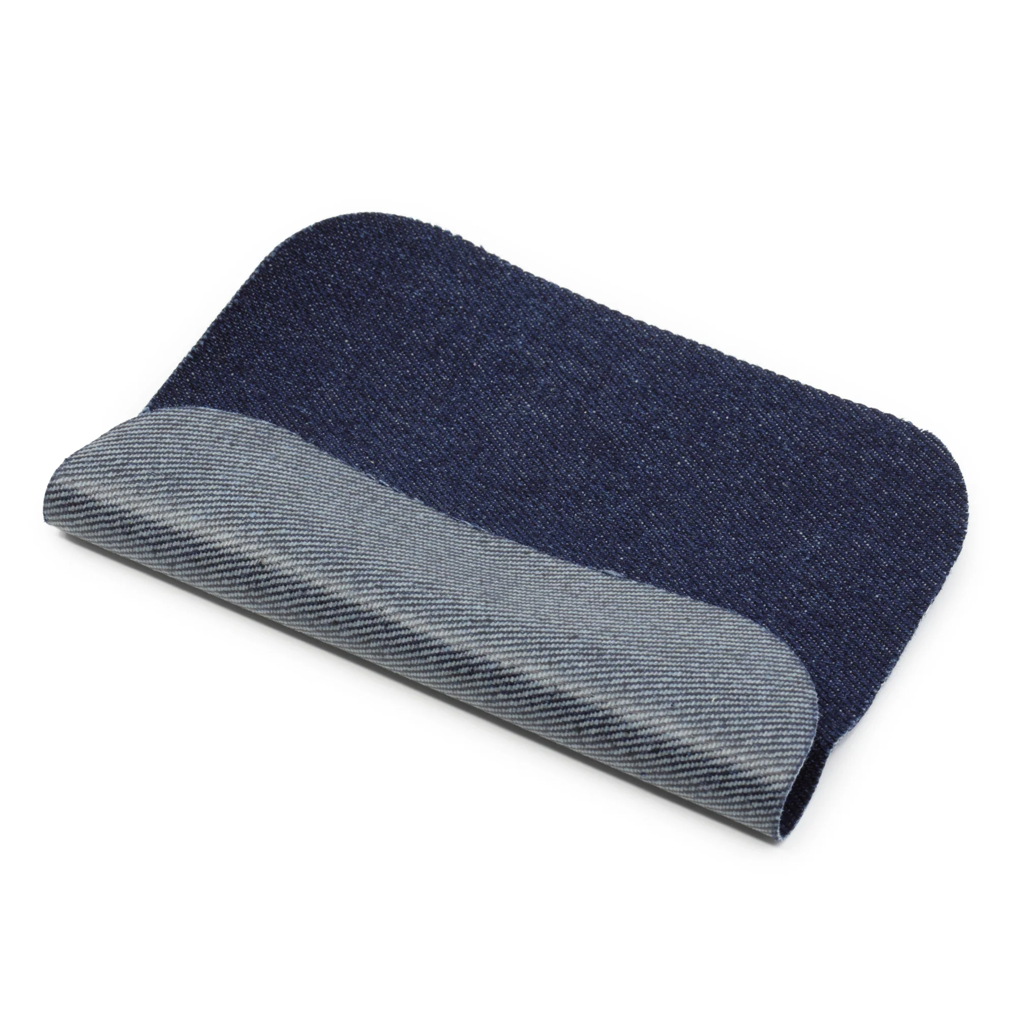 Denim Iron-On Patches, 5" x 5", 2 pc, Dark Blue - Image 4