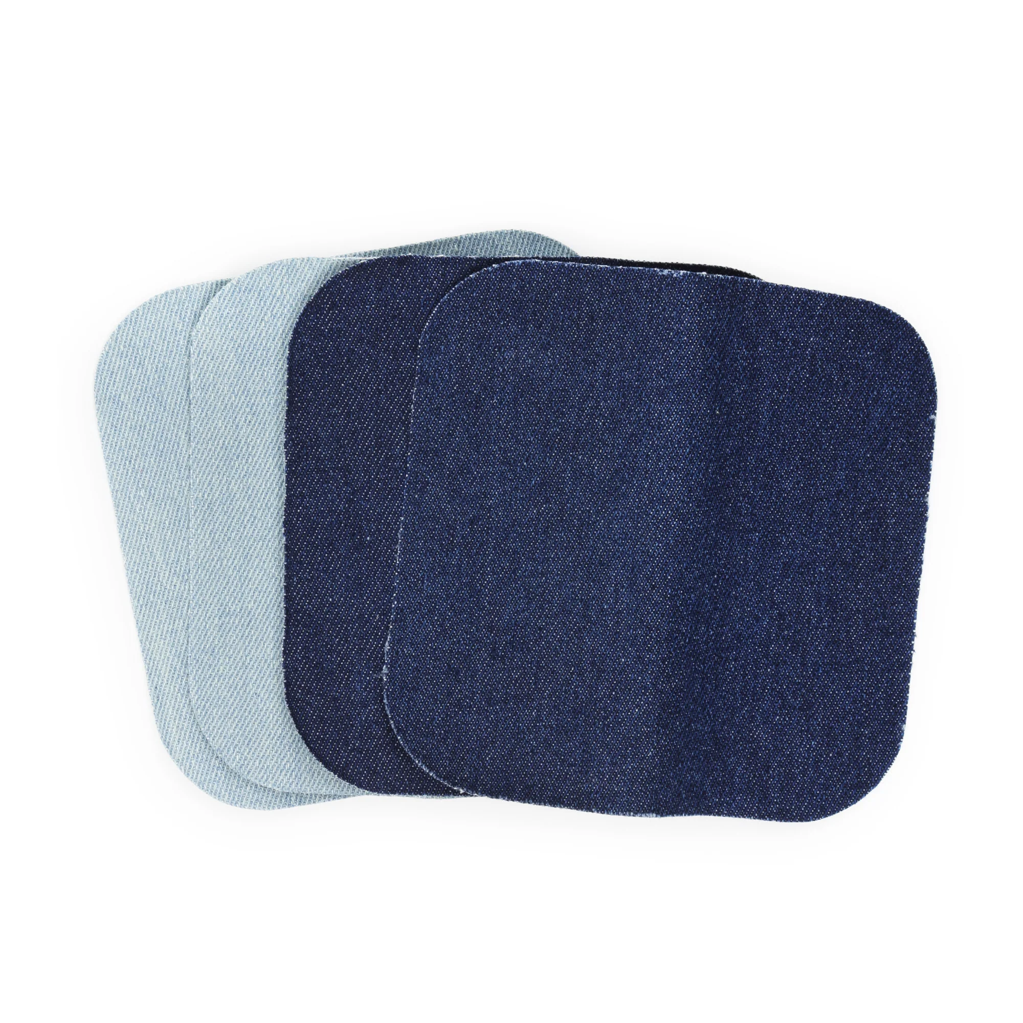 Denim Iron-On Patches, 5" x 5", Assorted, 4 pc - Image 2