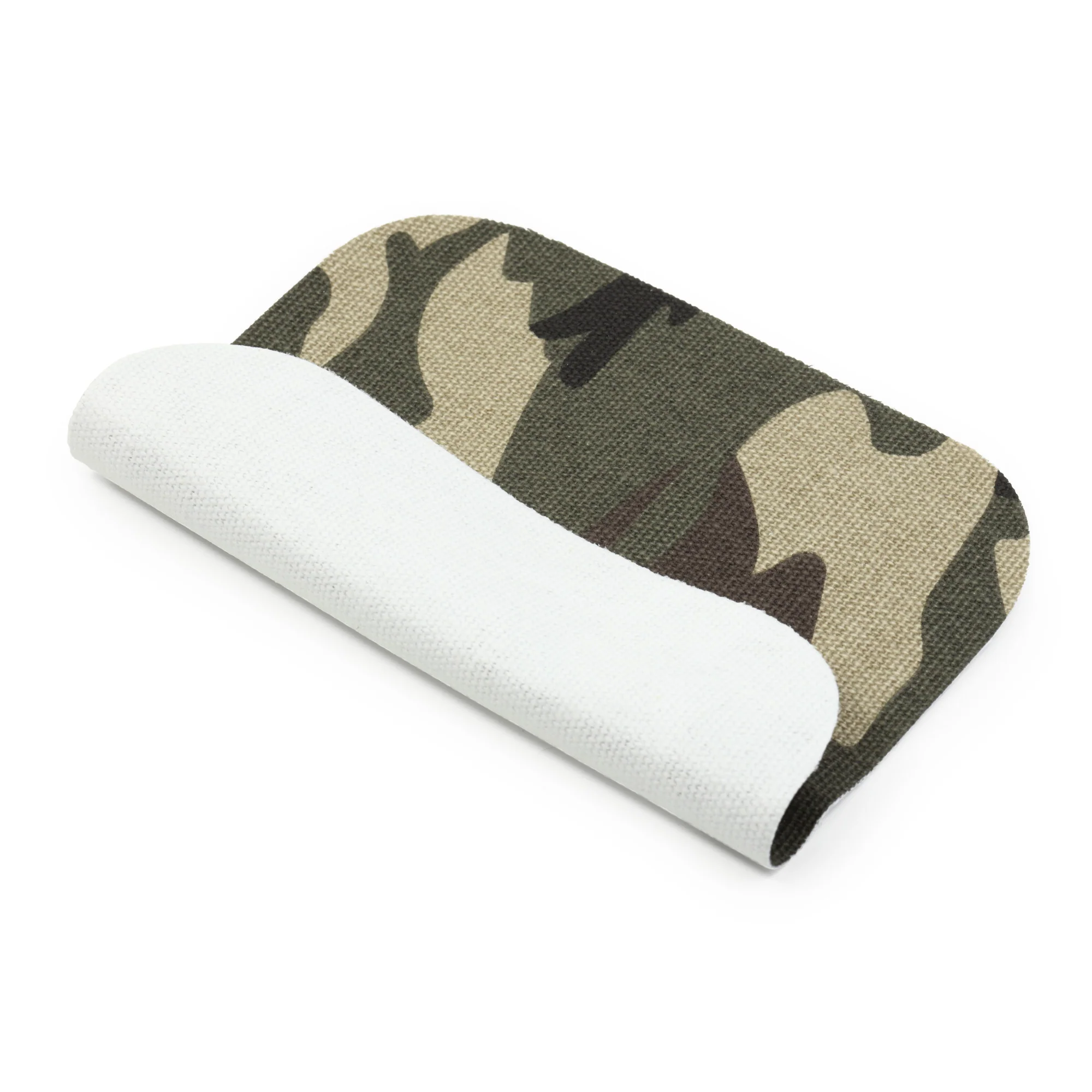 Heavy Canvas Iron-On Patches, 5" x 5", 2 pc, Camo Green - Image 4