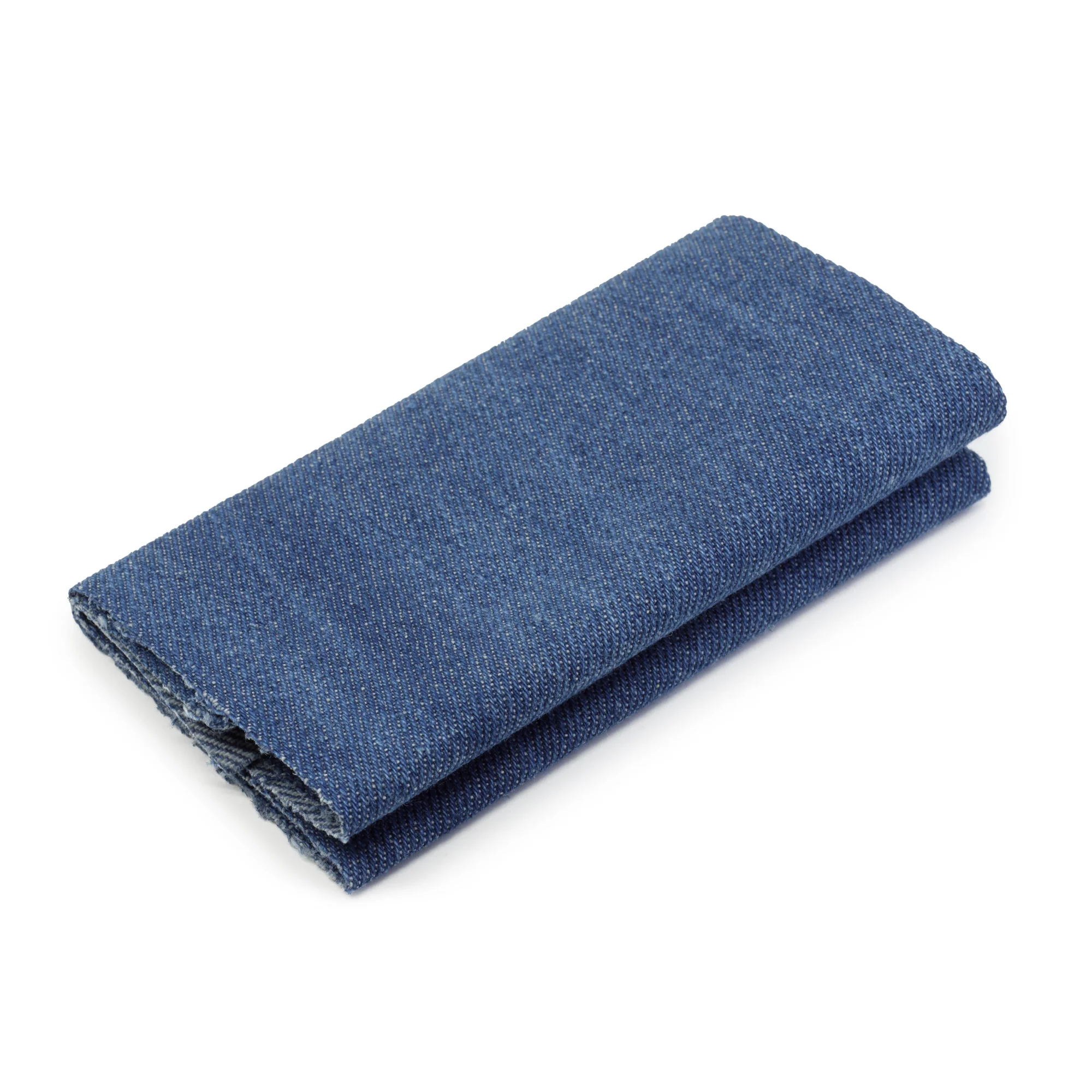 Denim Iron-On Patches, 9" x 12", Faded Blue - Image 2