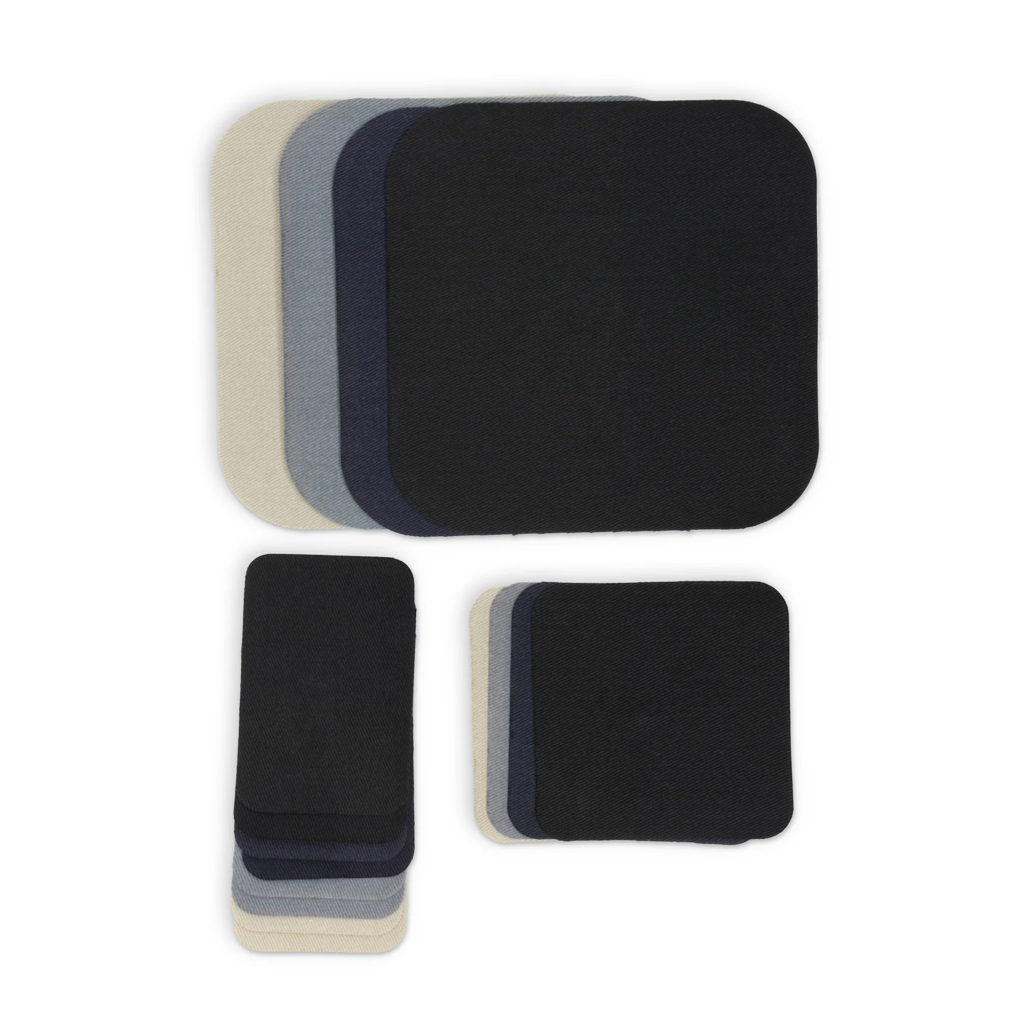 Twill Iron-On Patches, Assorted, 16 pc - Image 2