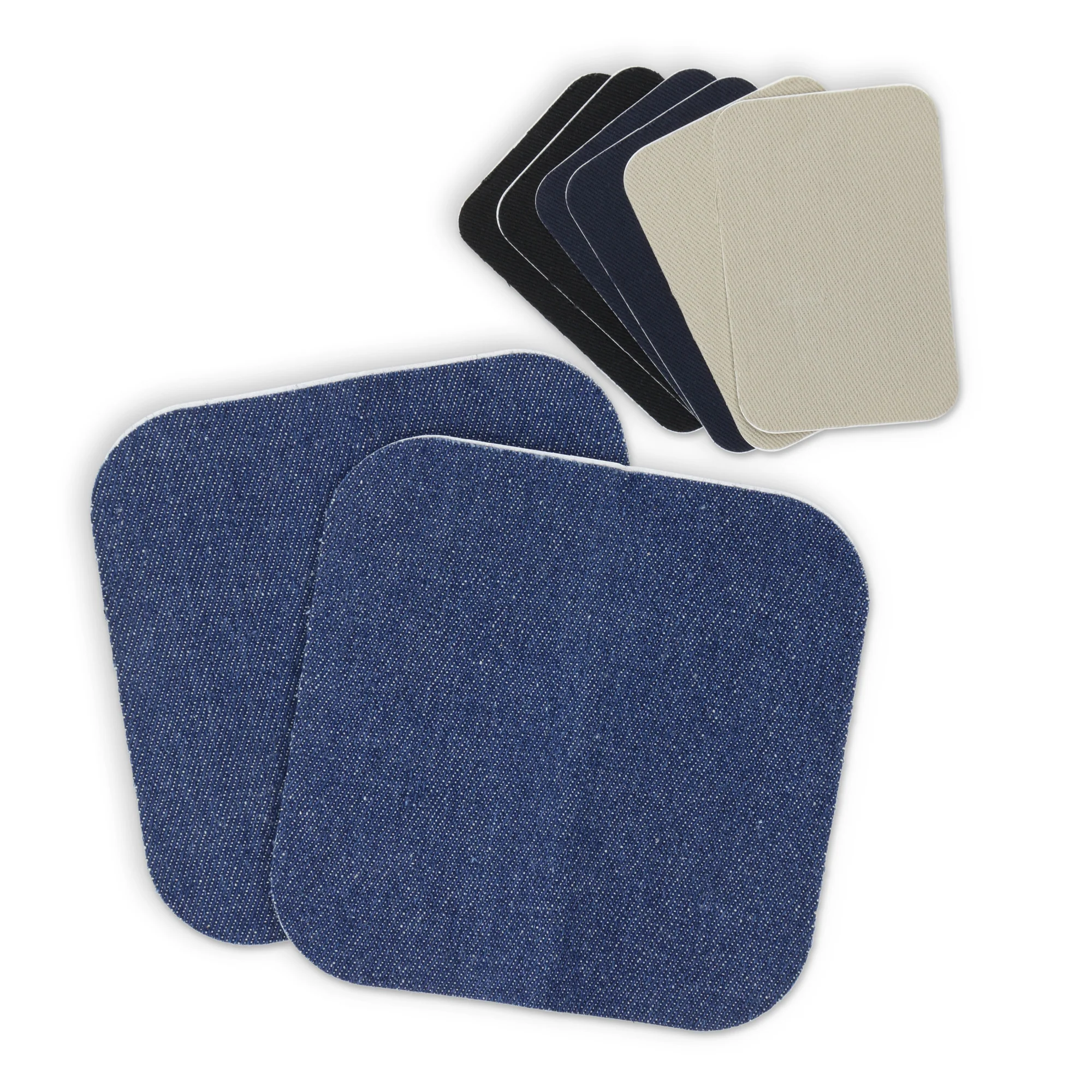 Self-Stick Denim & Twill Patches, Assorted, 8 pc - Image 2