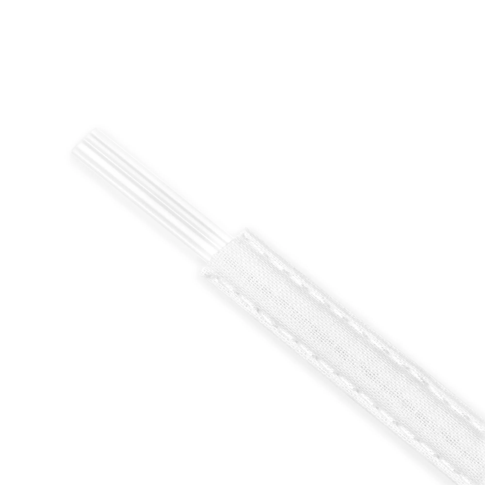 1/4" Featherlite Boning with 1/2" Casing, White, 2 yd - Image 2