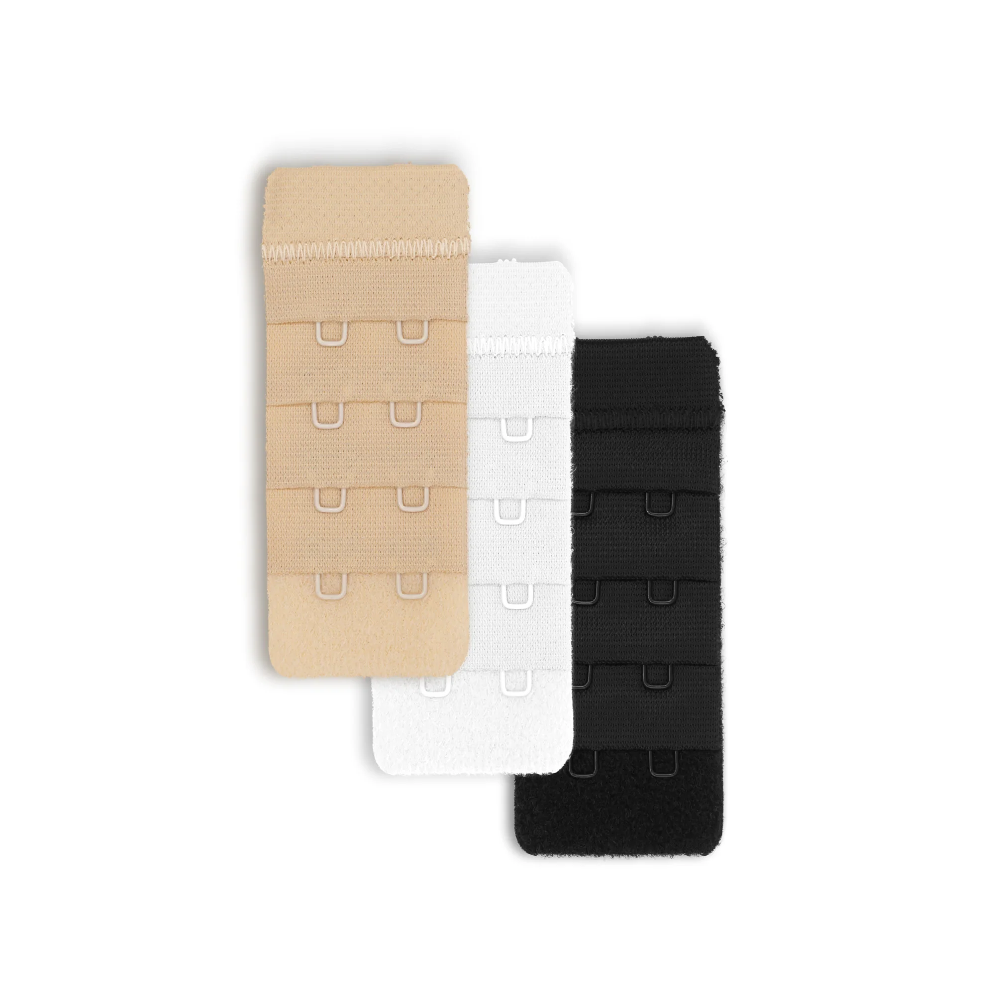 1-1/4" Soft Bra-Back Extenders, Assorted, 3 pc - Image 2
