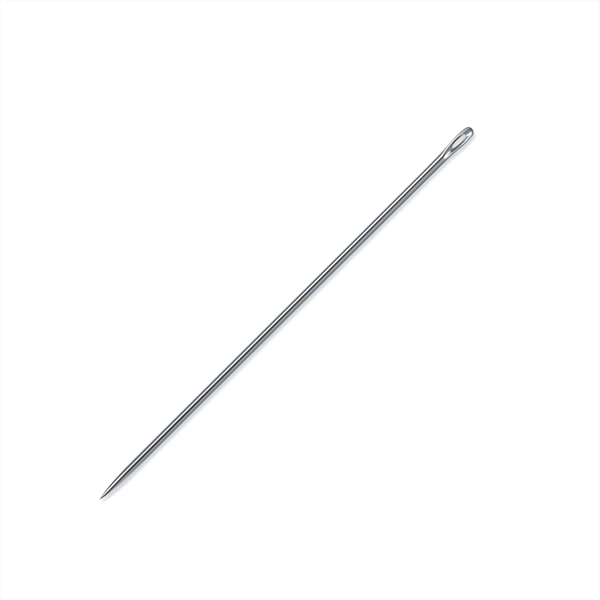 Sharps Hand Needles, Size 8, 20 pc - Image 2