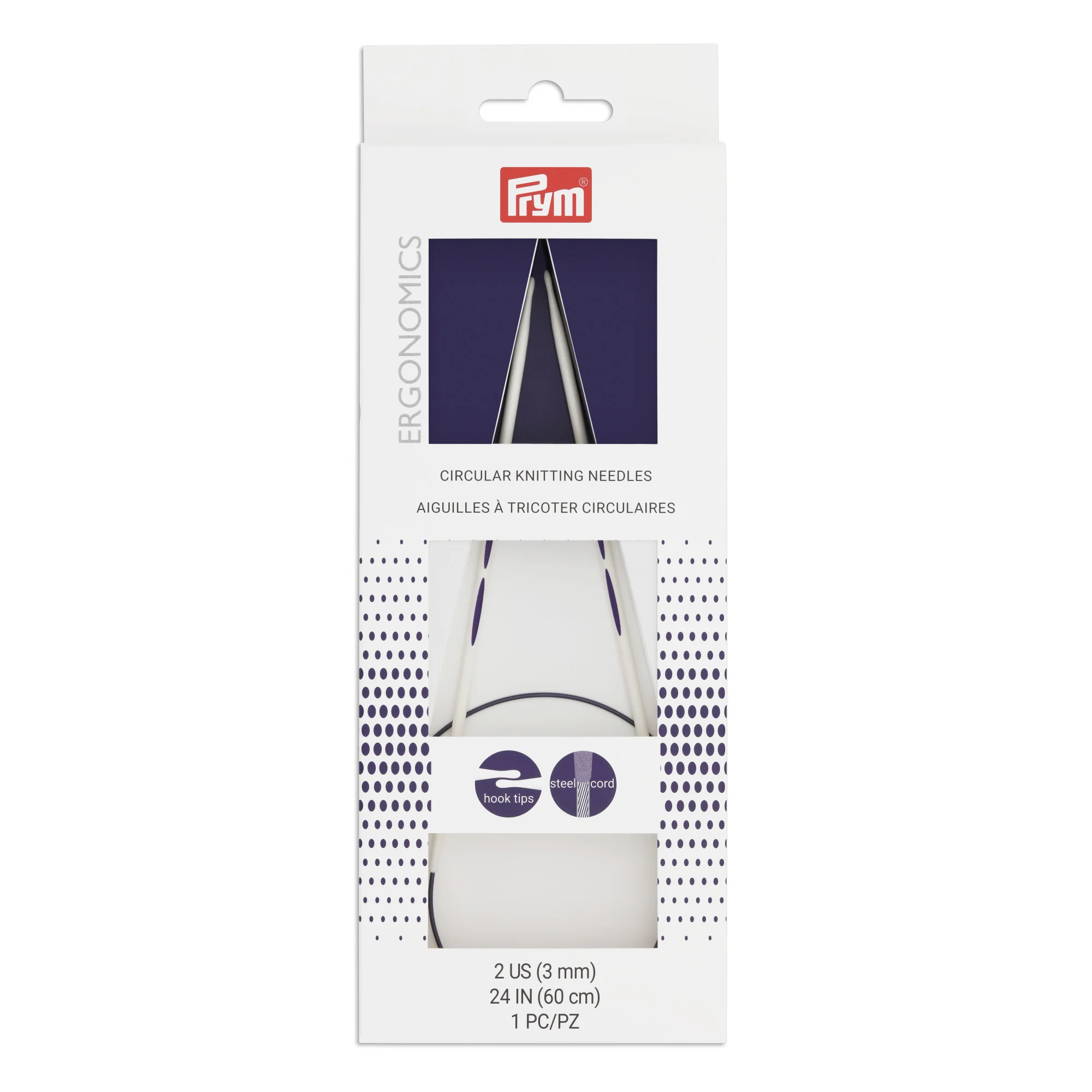24" Circular Knitting Needles, US 2 (3mm) - Image 2