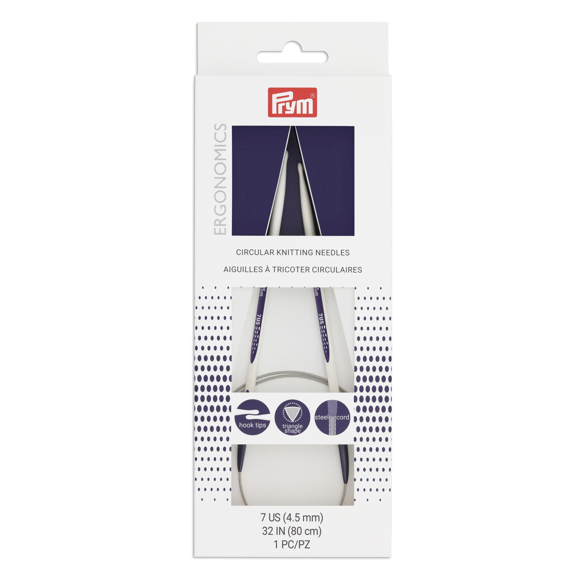 32" Circular Knitting Needles, US 7 (4.5mm) - Image 2