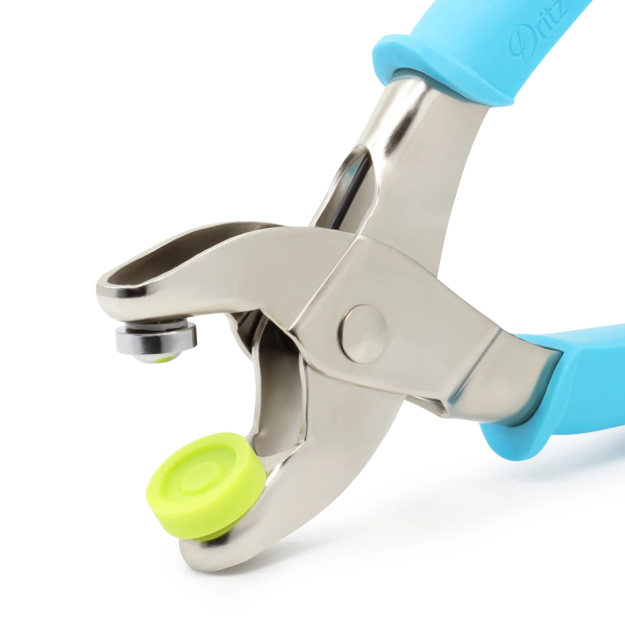 Eyelet Pliers for 5/32" & 1/4" Eyelets, Turquoise - Image 3
