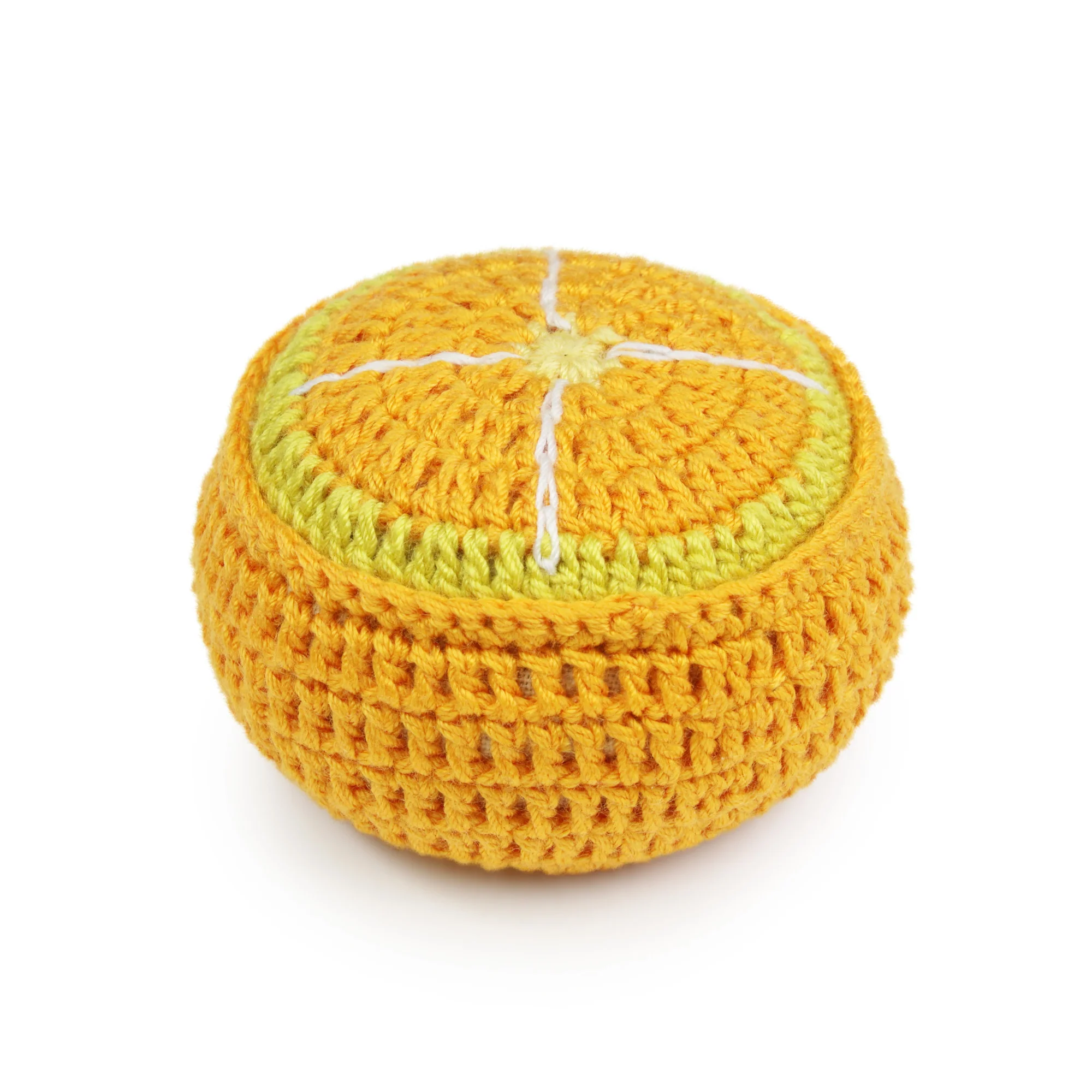 Orange Pin Cushion & Pattern Weight - Image 2