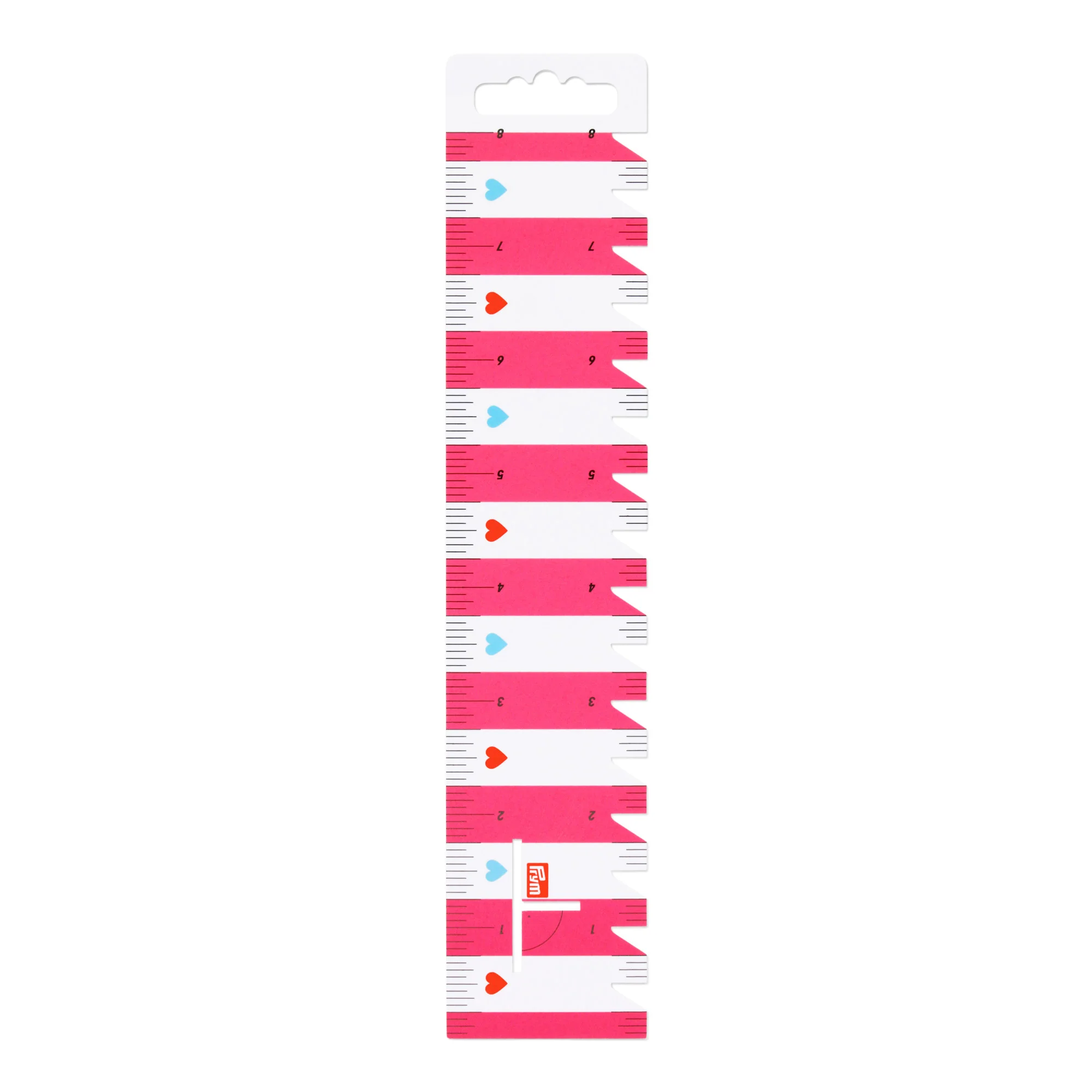8" Flexible Ruler, Pink - Image 2