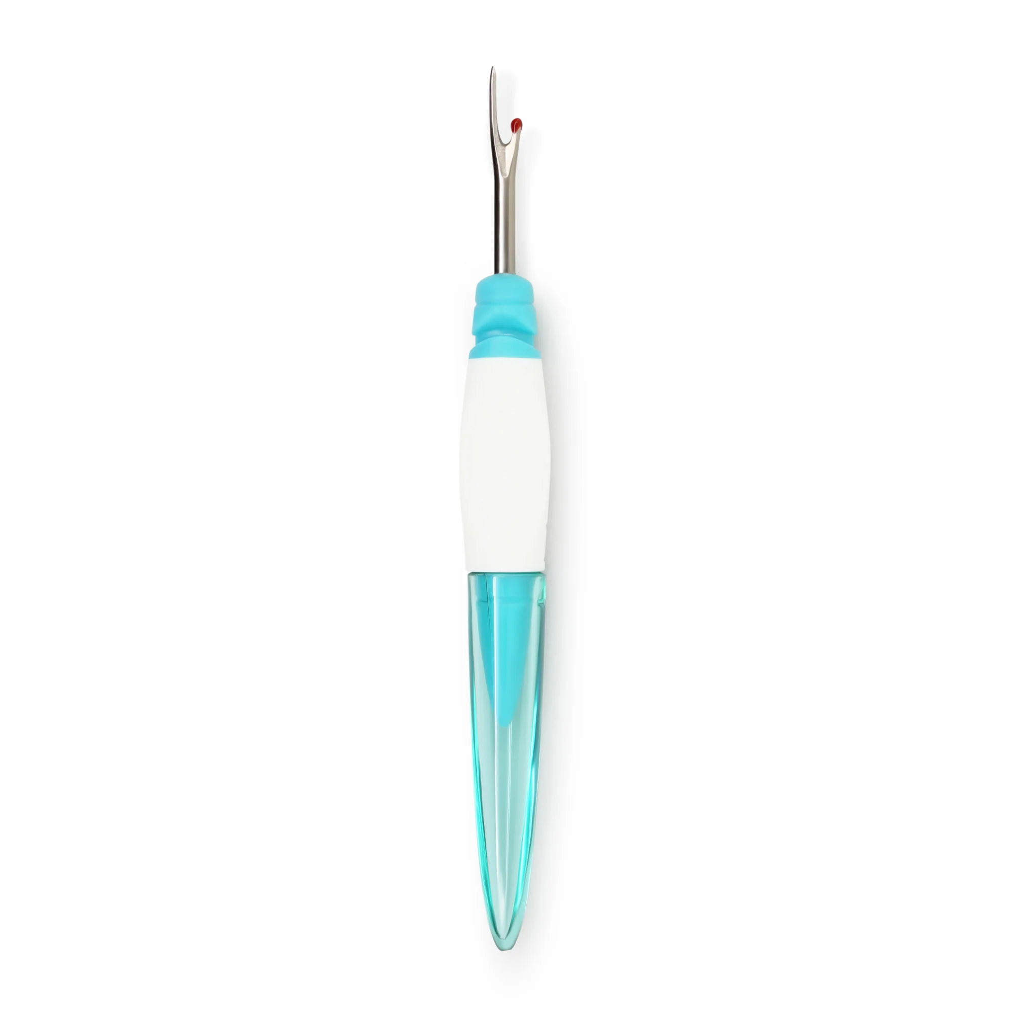 Small Seam Ripper with Protective Cap, Blue - Image 2
