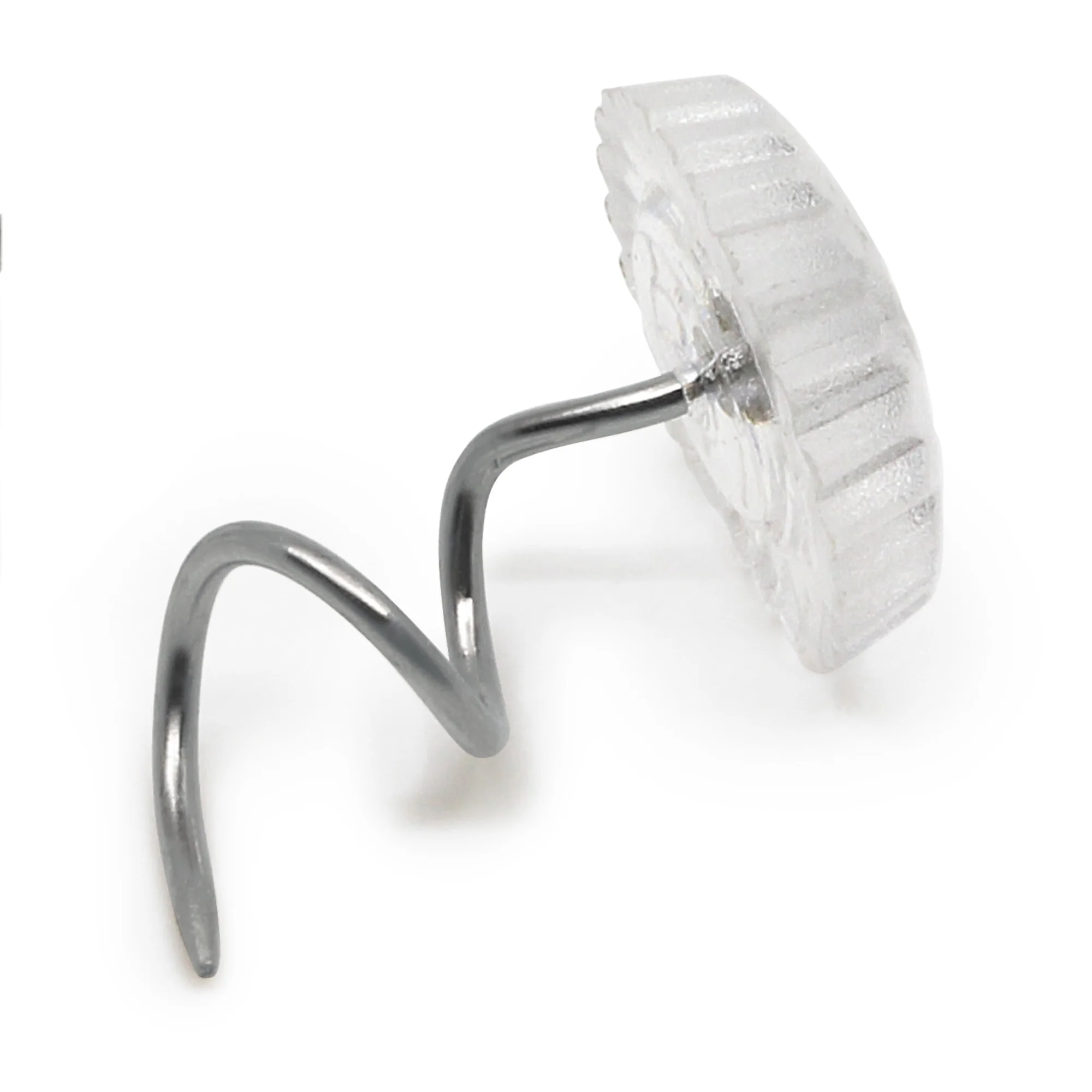 Twist Pins, Clear, 10 pc - Image 2