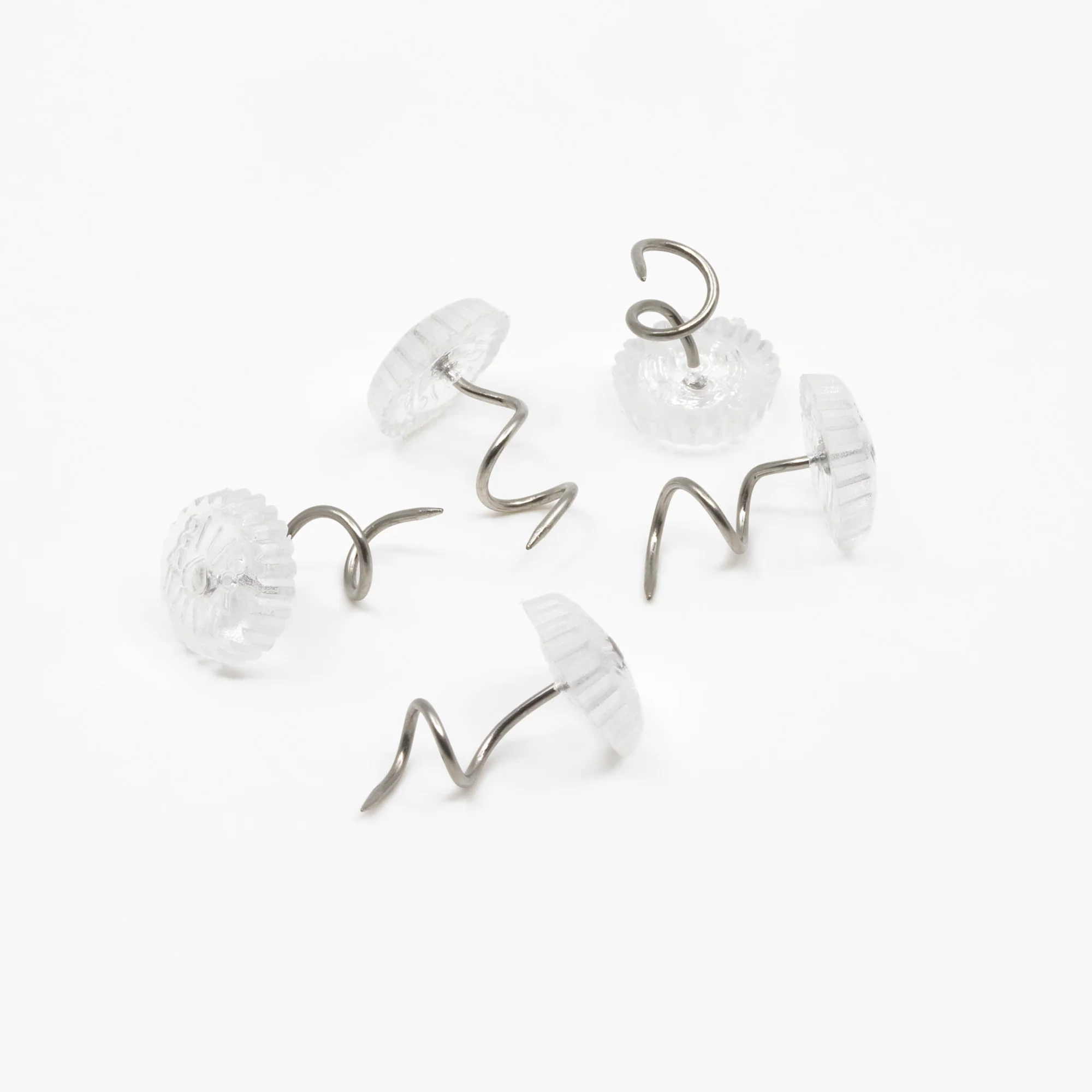 Twist Pins, Clear, 10 pc - Image 4