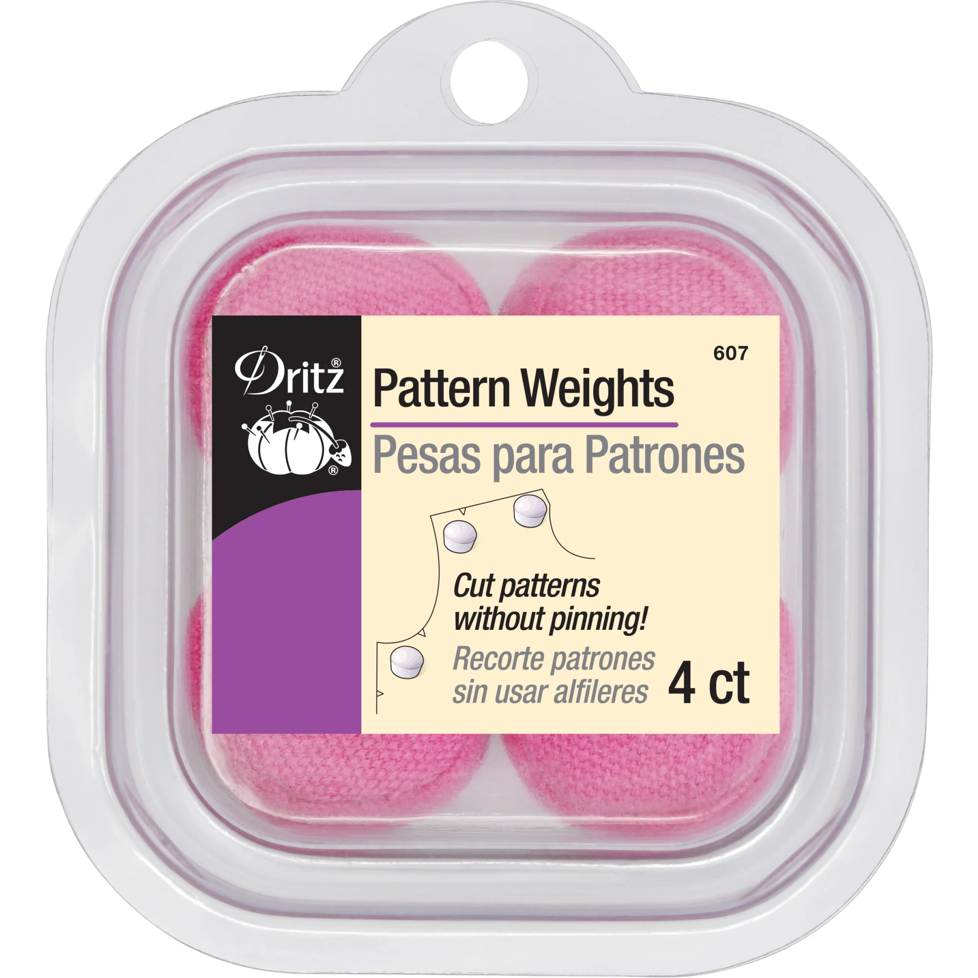 Pattern Weights, 4 Count, Assorted Colors - Image 5