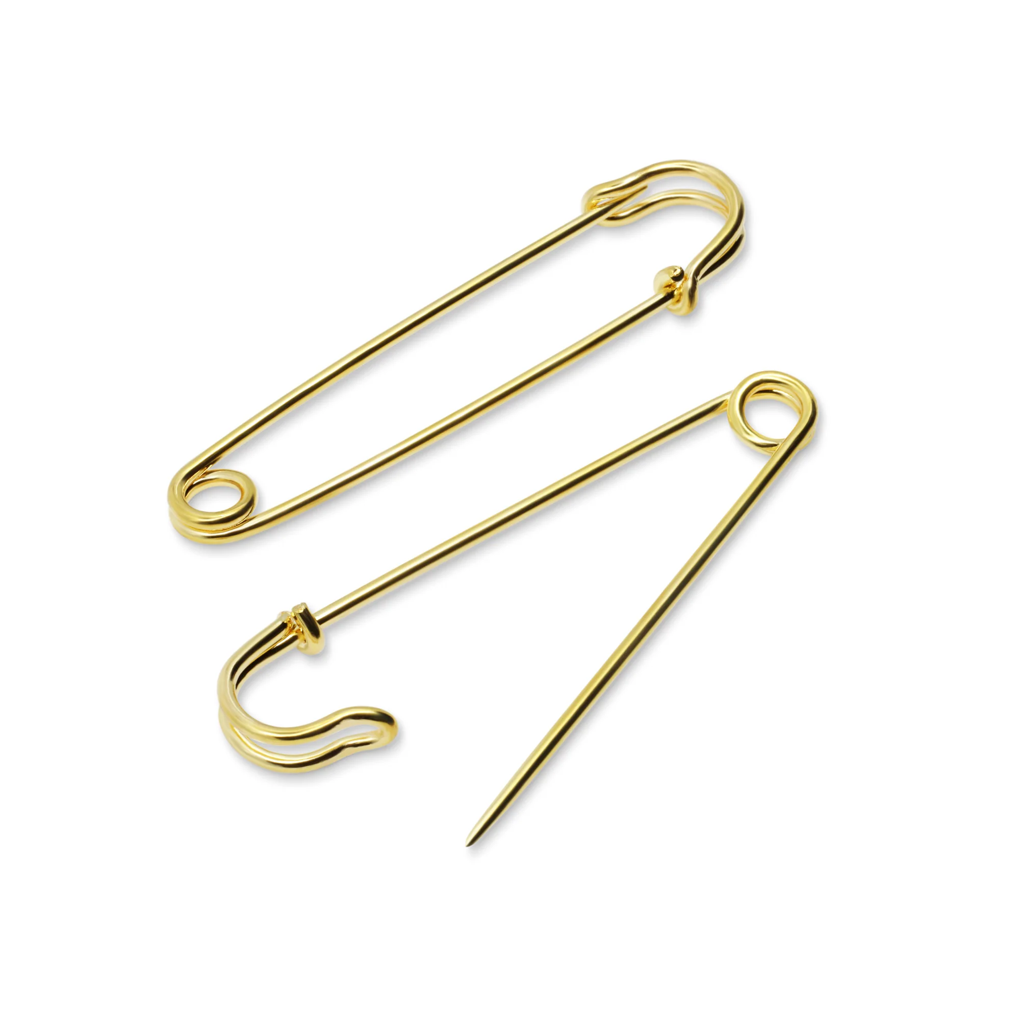 3" Skirt/Kilt Pins, Gilt, 2 pc - Image 2