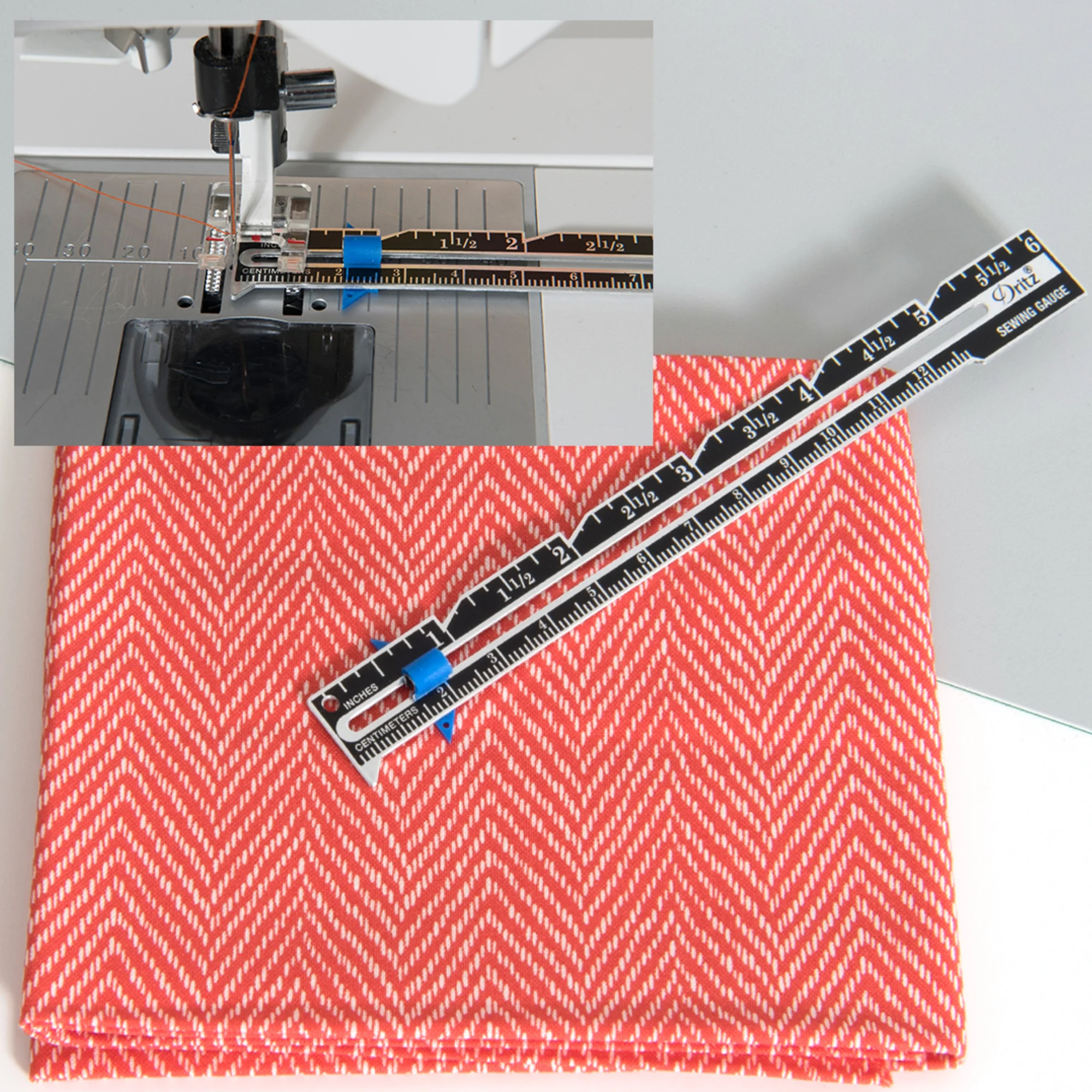 Sewing Gauge with Sliding Marker - Image 5