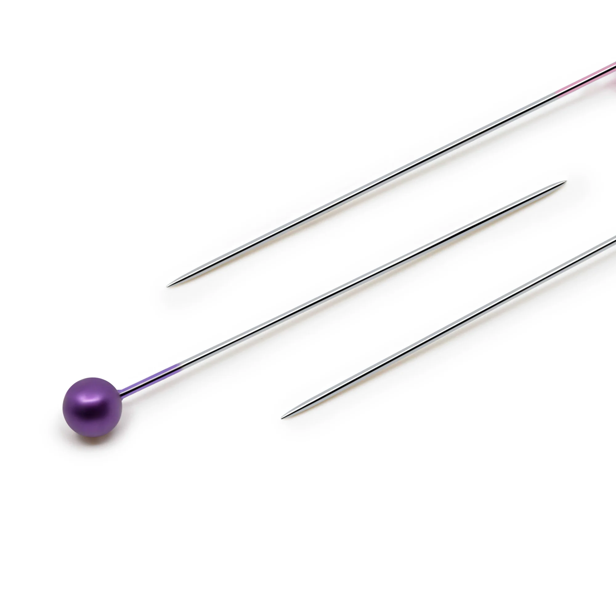 1-1/2" Long Pearlized Pins, Assorted, 40 pc - Image 2