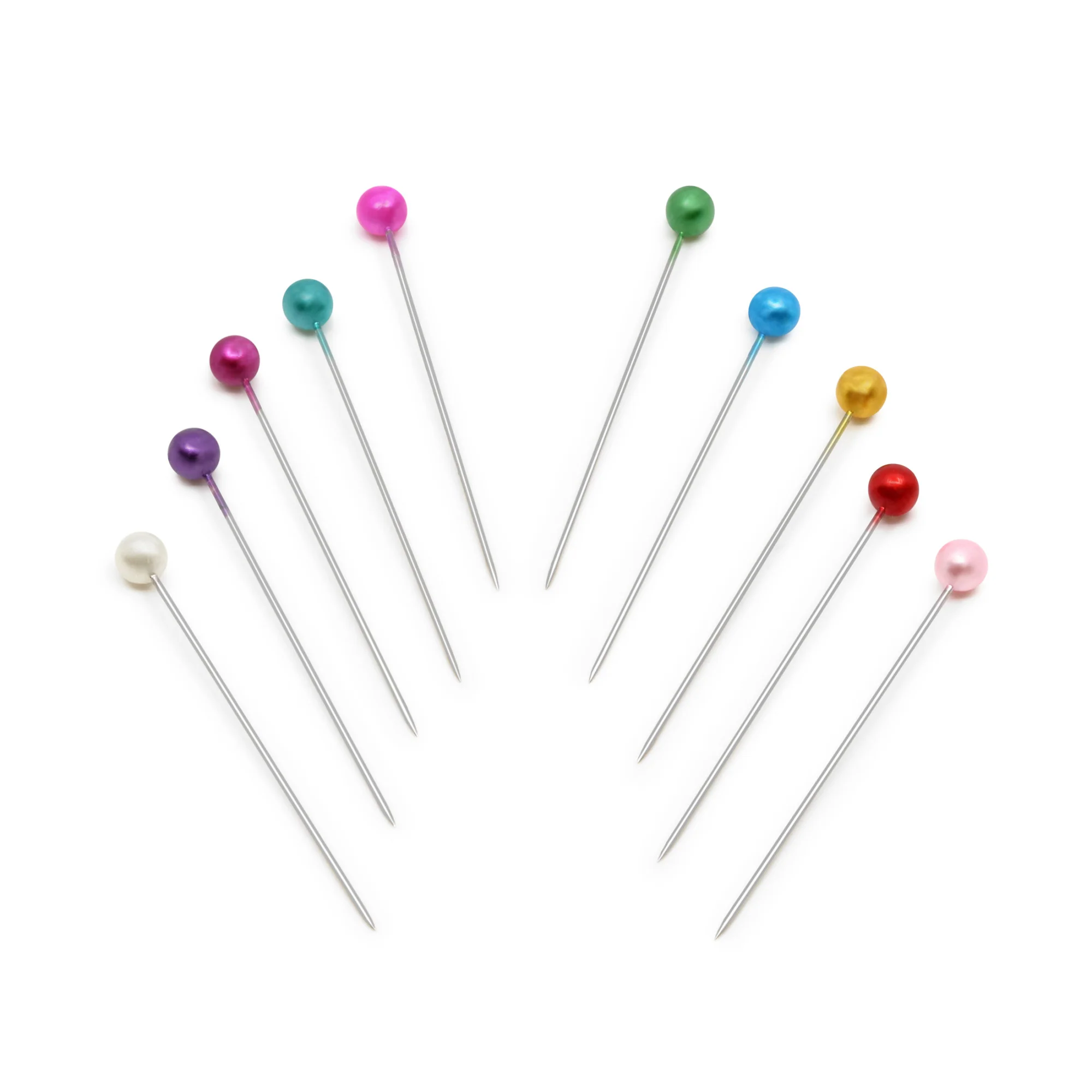 1-1/2" Long Pearlized Pins, Assorted, 40 pc - Image 4