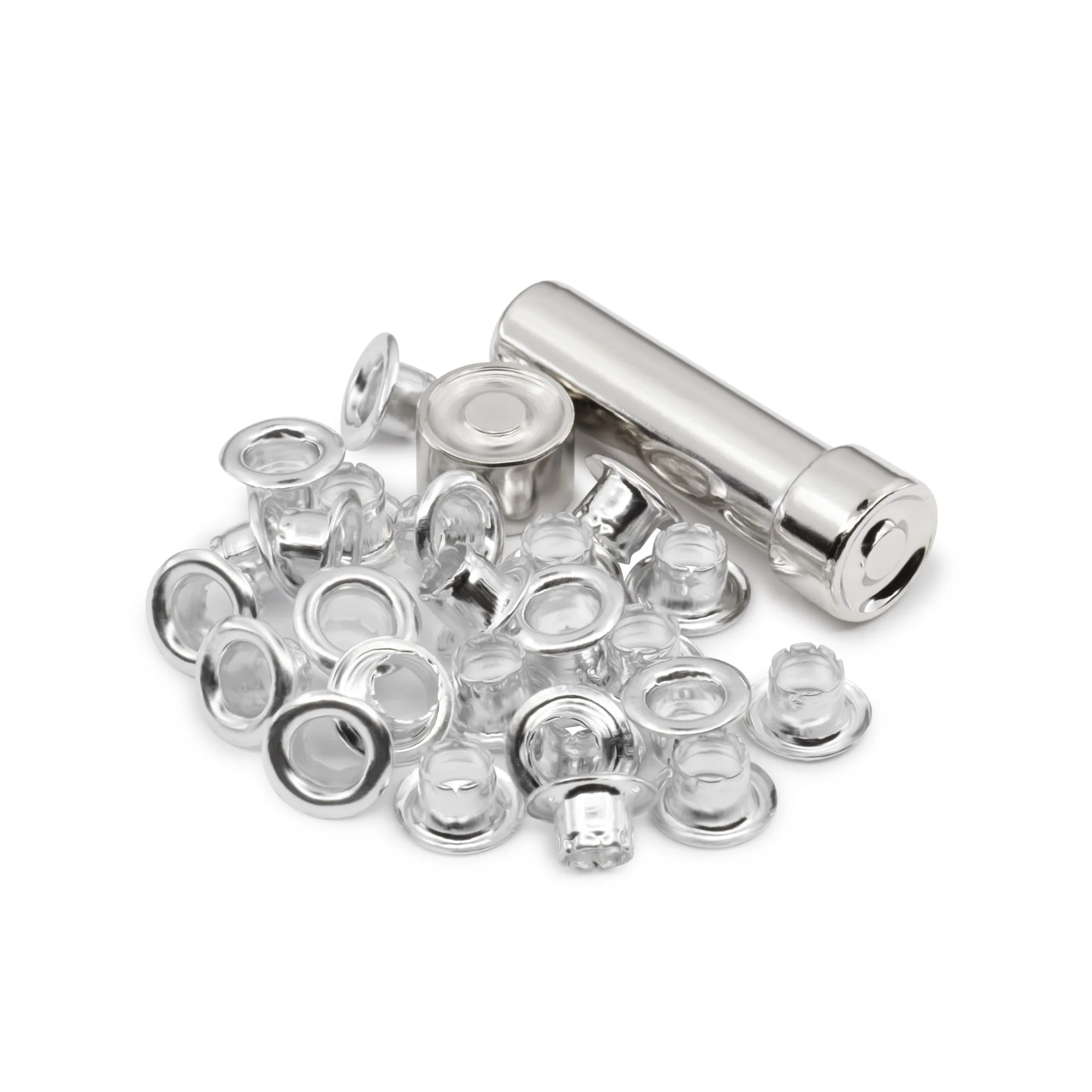 5/32" Eyelets & Tool, 25 pc, Nickel - Image 5
