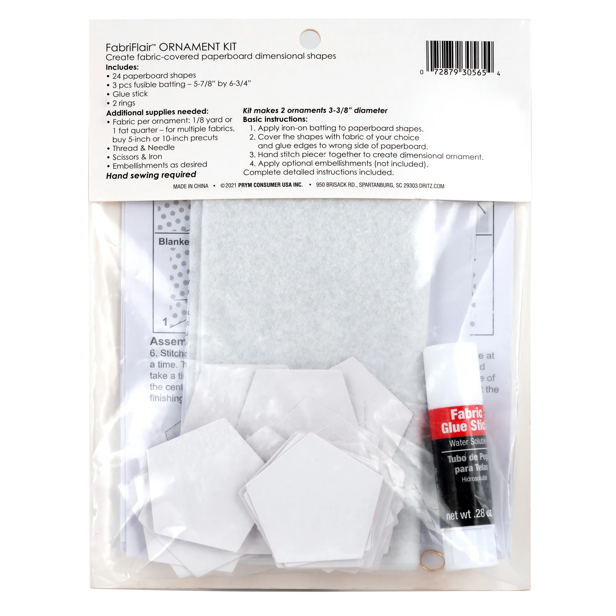 FabriFlair Ornament Kit Brio Sphere - Image 3