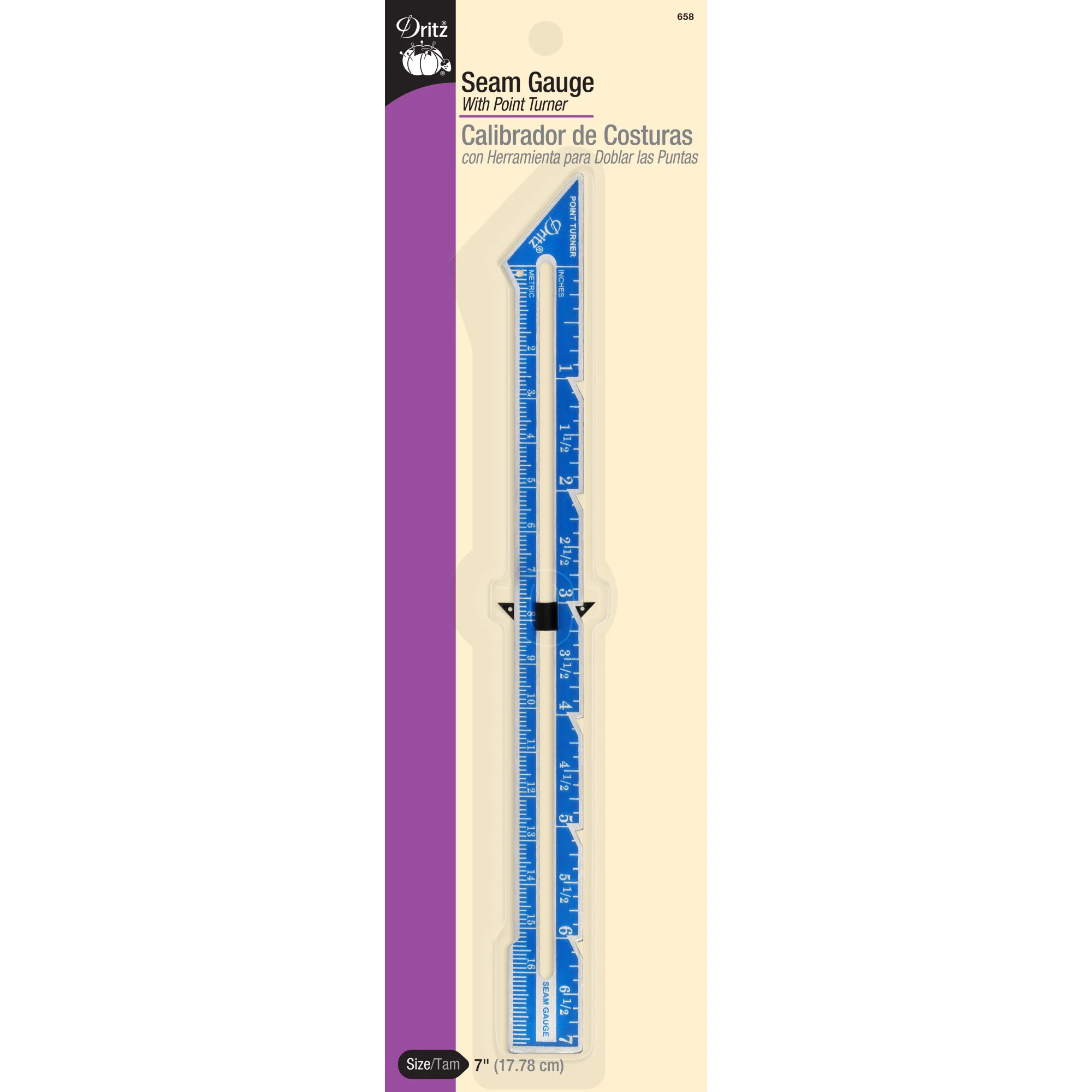 Seam Gauge with Point Turner