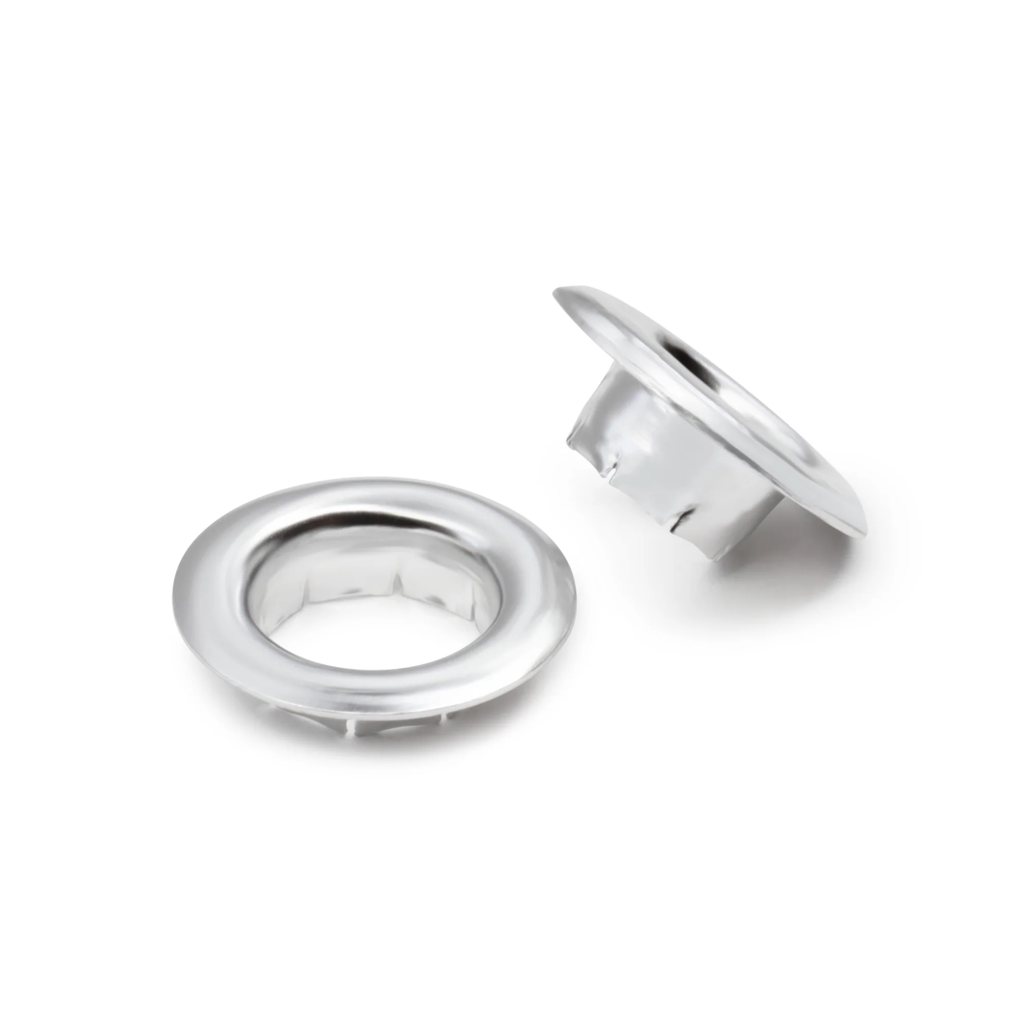 1/4" Large Eyelets & Tools, 12 Sets, Nickel - Image 3