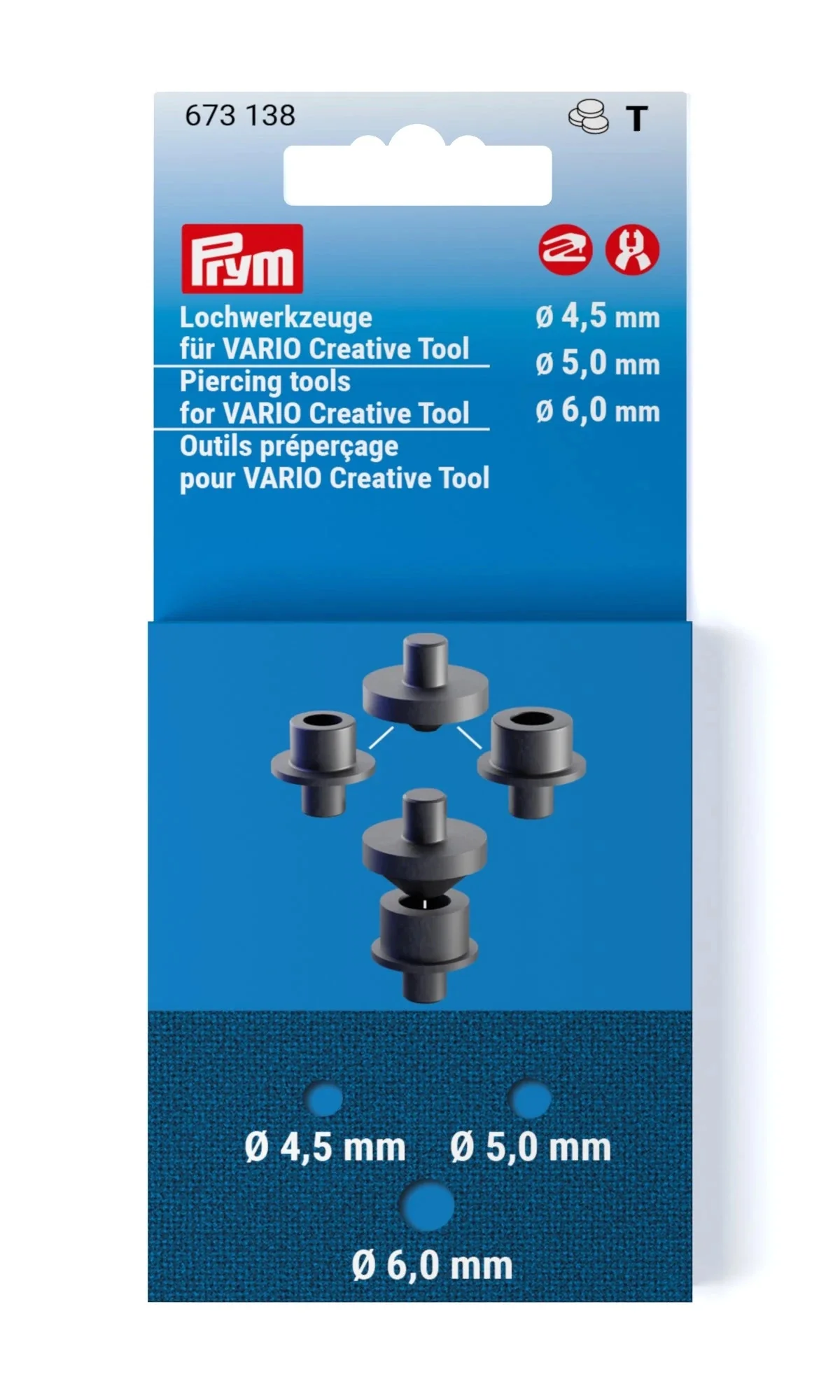 VARIO Piercing tools 4.5-6 mm