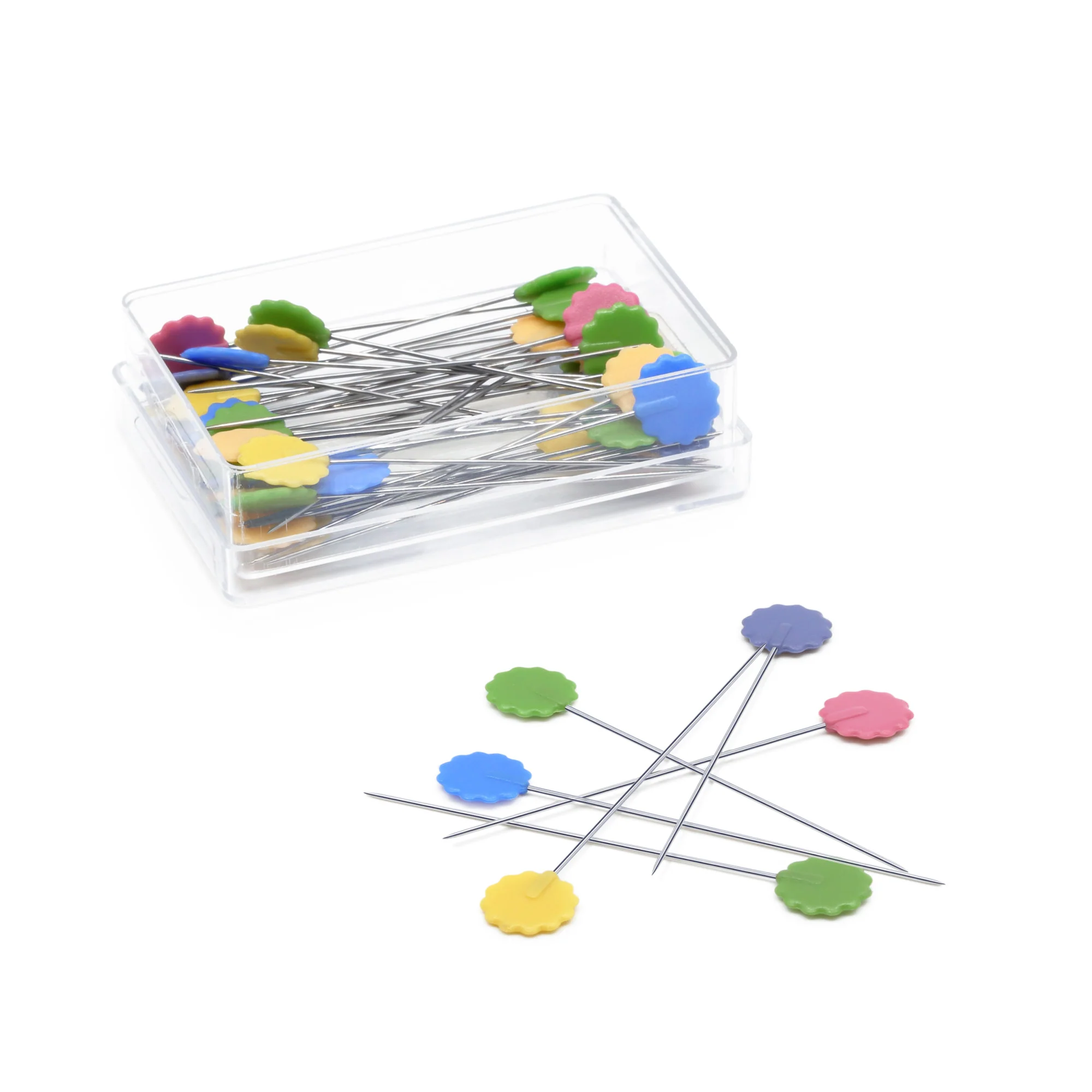Flat Flower Head Pins, Assorted, 50 pc - Image 3