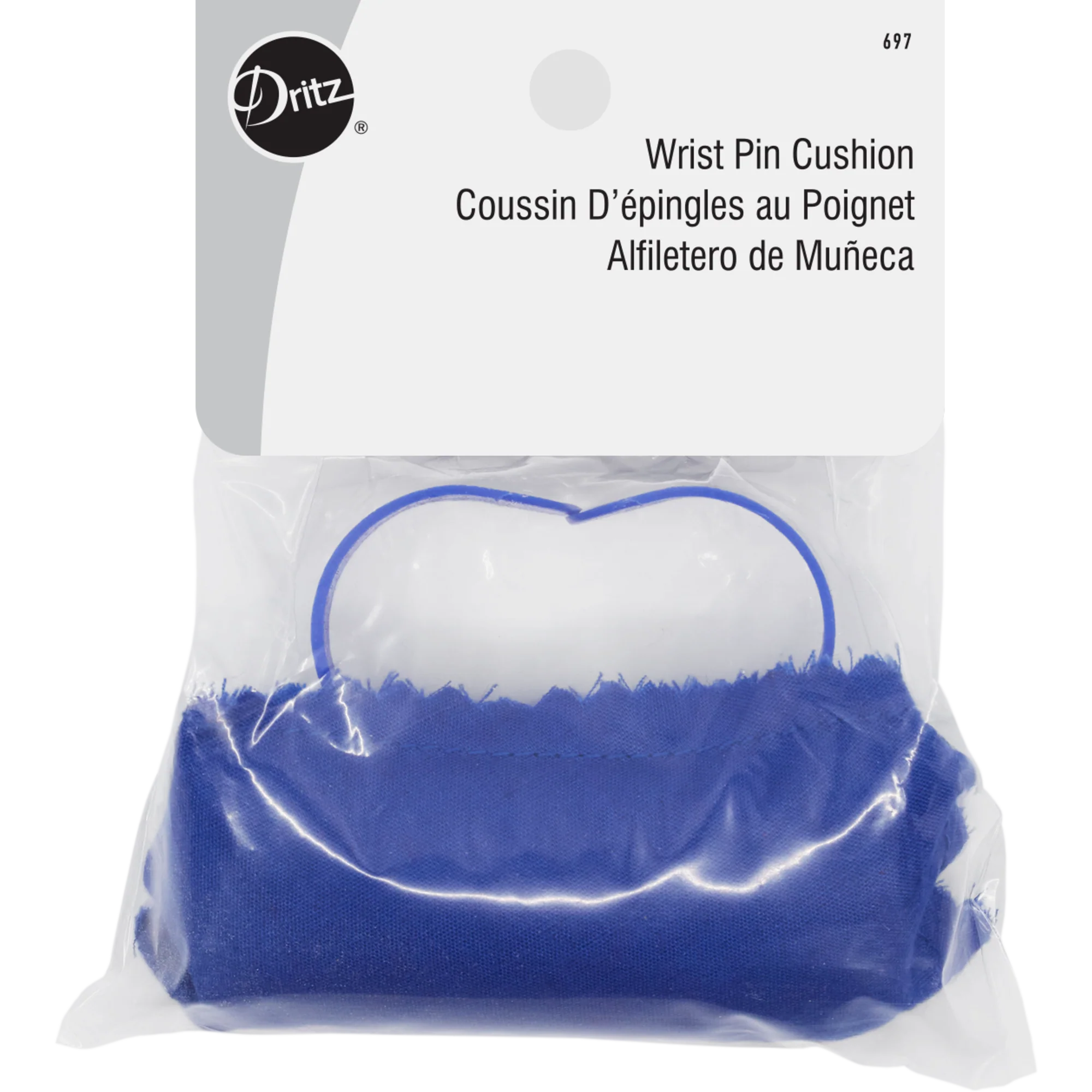 Wrist Pin Cushion with Adjustable Strap, Assorted Colors