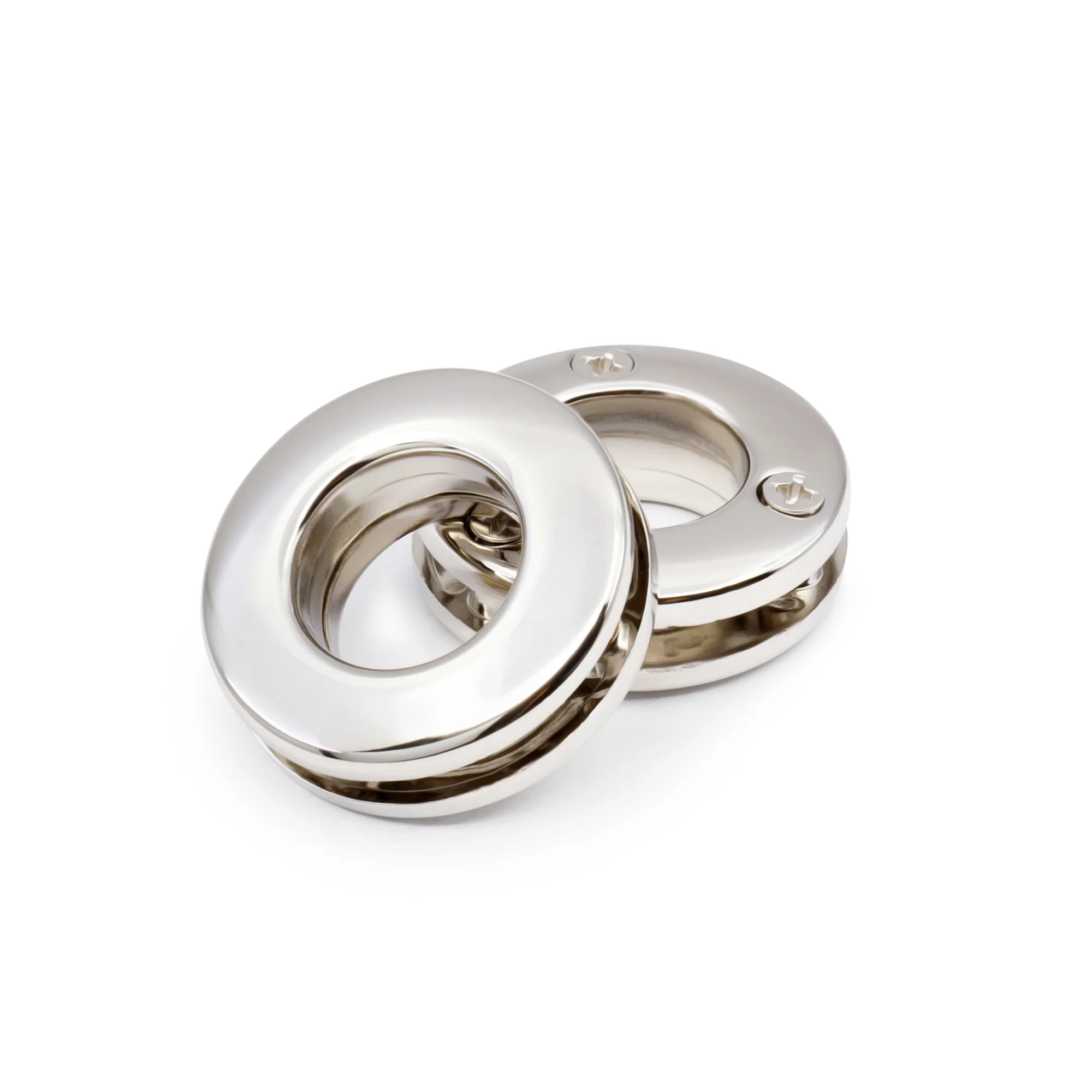 Screw Together Grommets, 2 pc, Nickel - Image 3