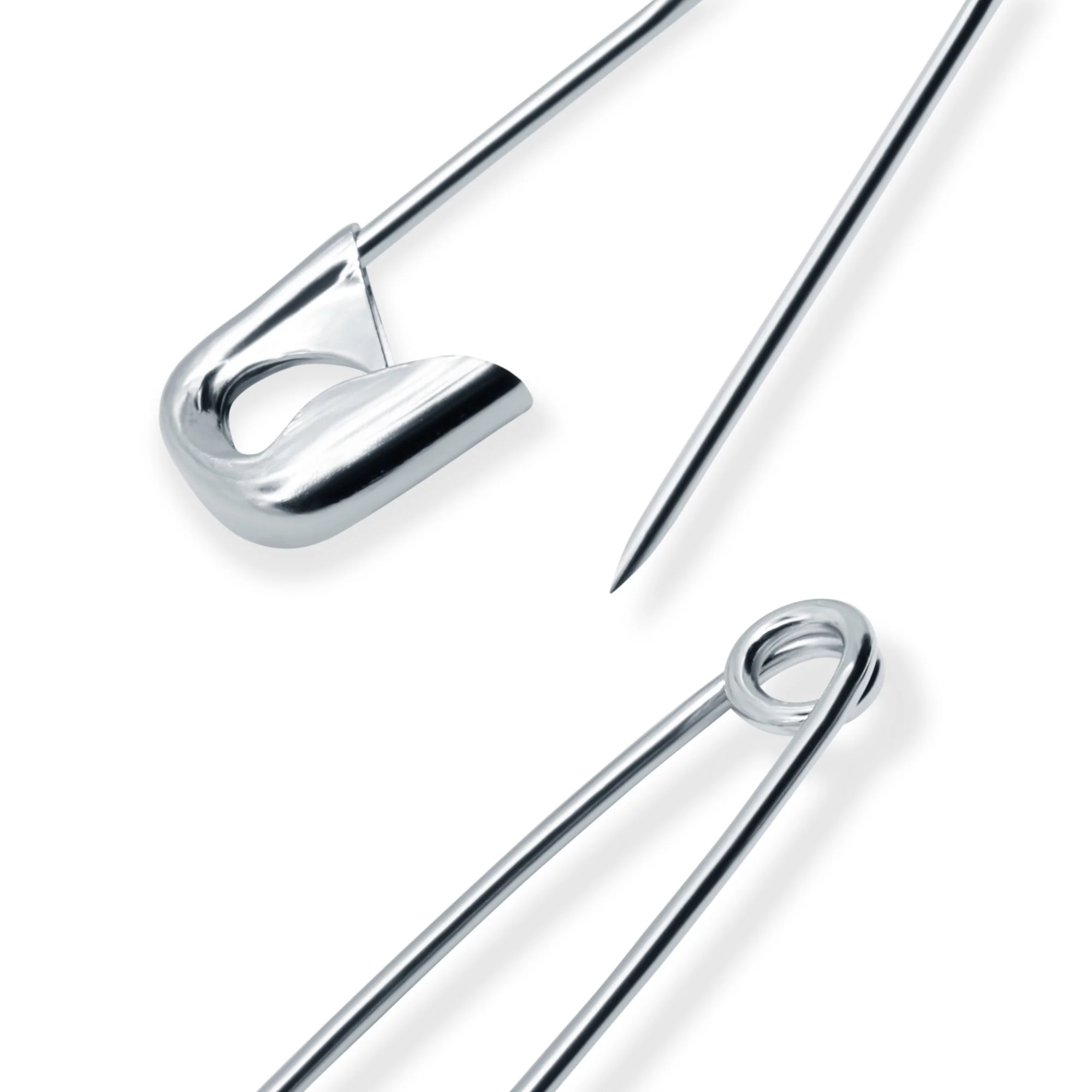3" Blanket Pins, Nickel, 2 pc - Image 3