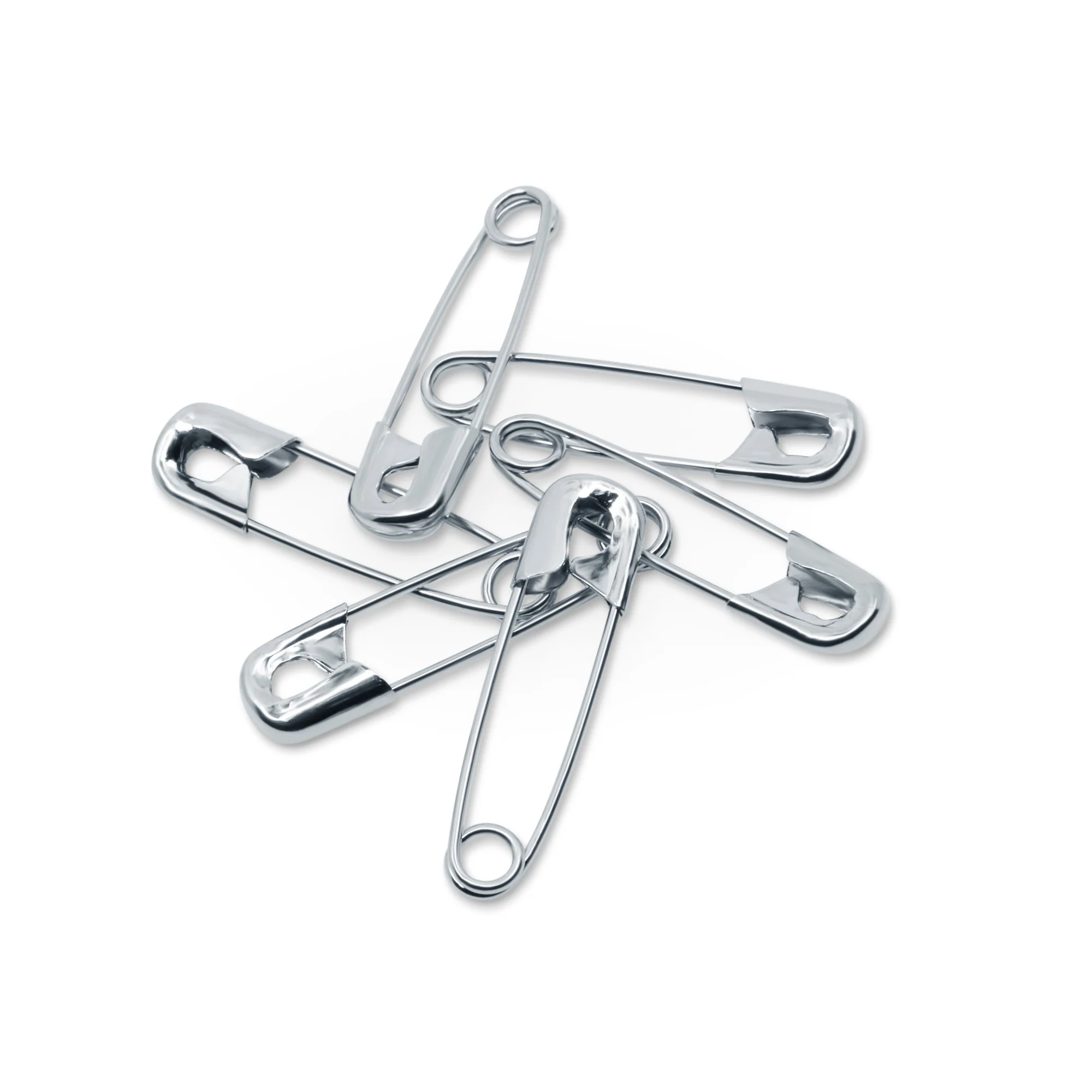 1-1/16" Safety Pins, Nickel, 15 pc - Image 4