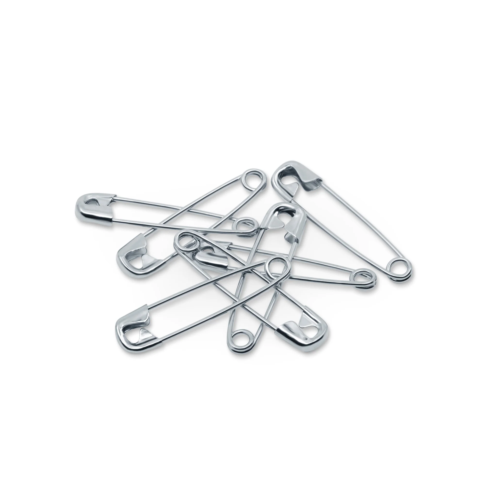 7/8" Safety Pins, Nickel, 15 pc - Image 4