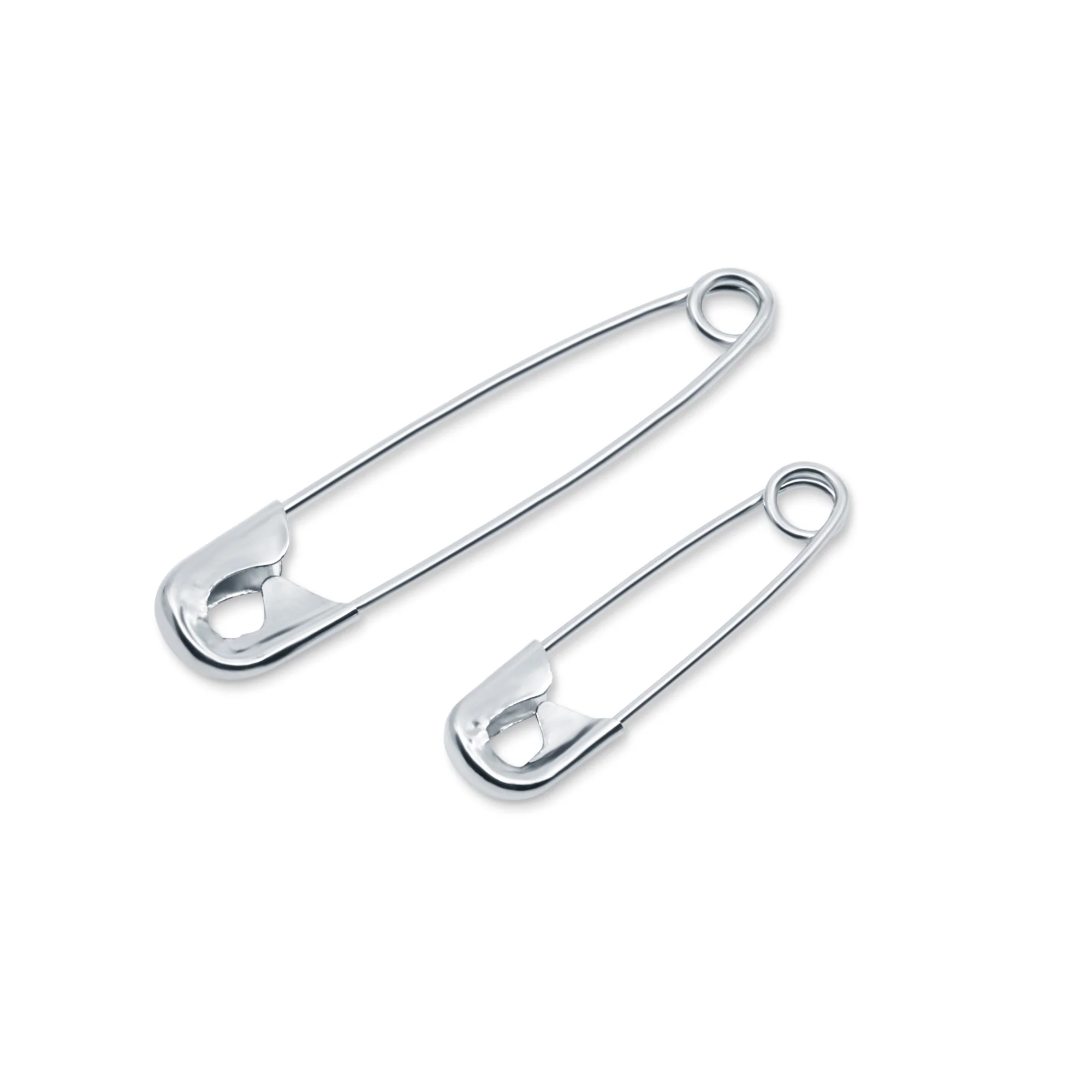 Safety Pins, Assorted Sizes, Nickel, 50 pc - Image 2